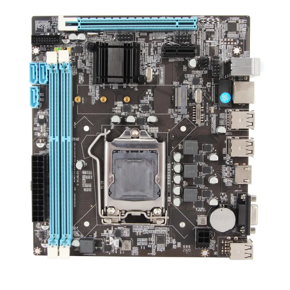 GOWENIC H61 LGA 1155 Scheda Madre ATX DDR3 HDMI VGA