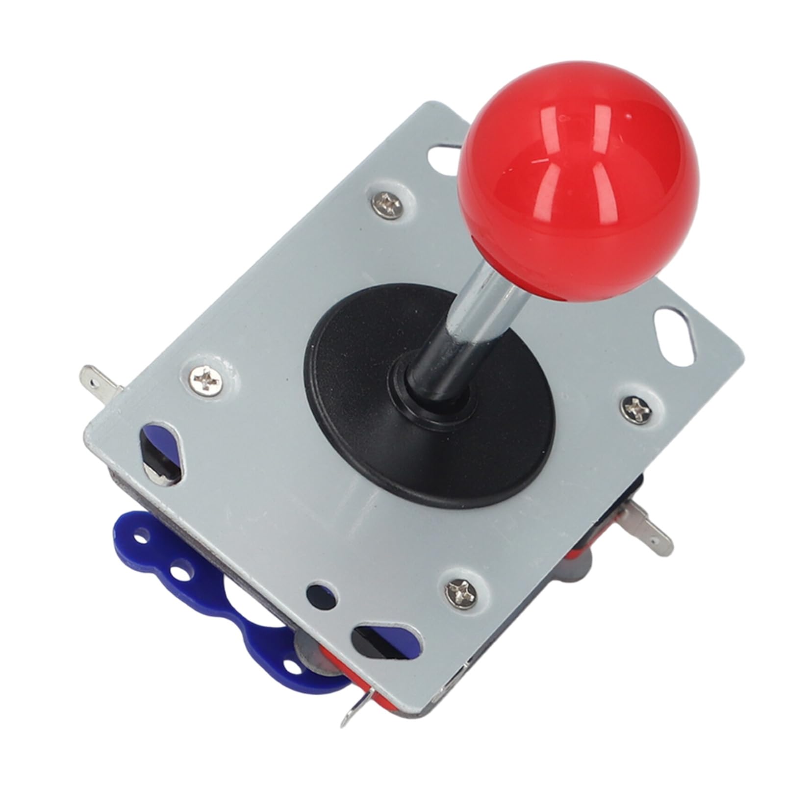 Gowenic Joystick Arcade Retro DIY pomello rosso 1 pezzo 8 vie