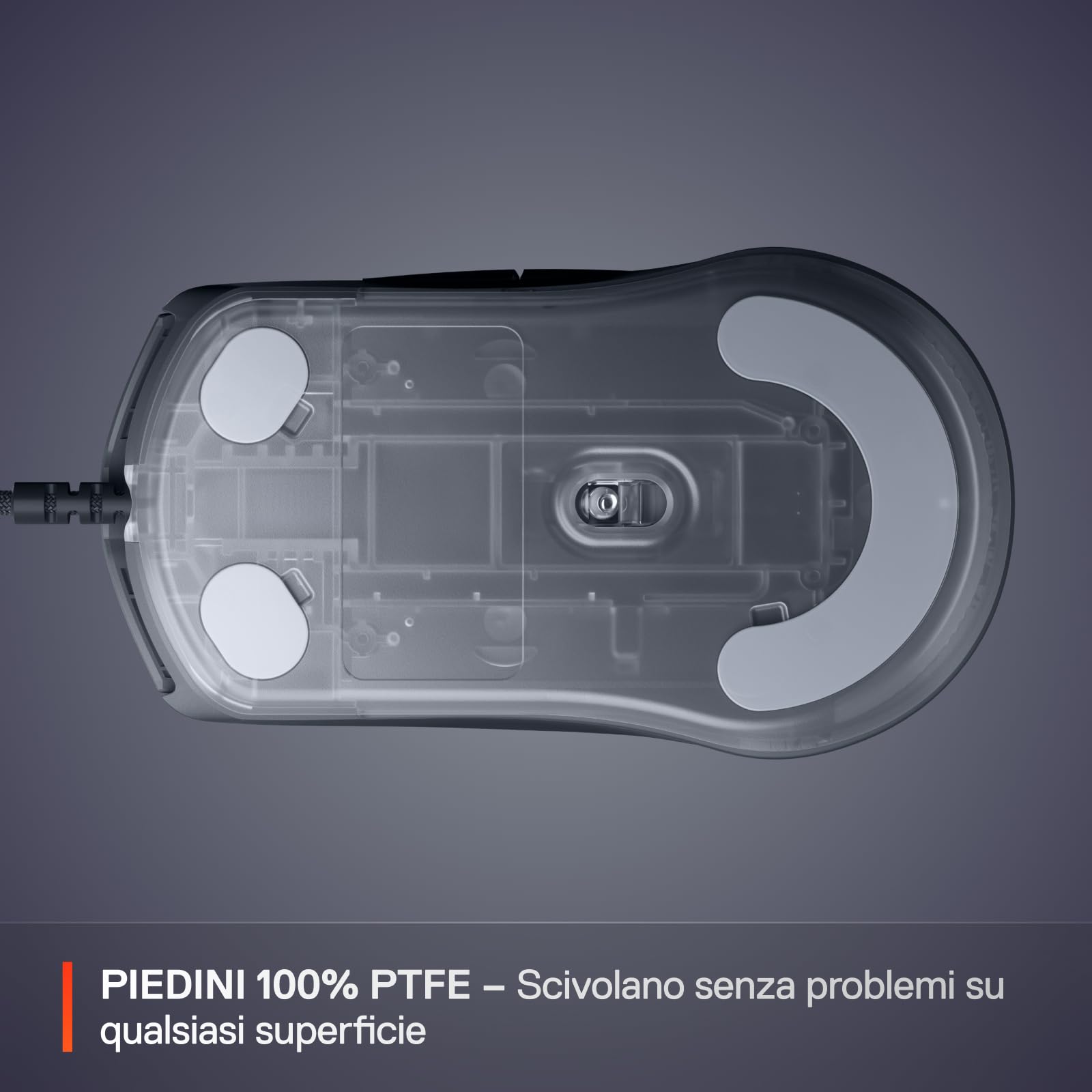SteelSeries Rival 3 Gen 2 mouse cablato Nero 8500 DPI RGB