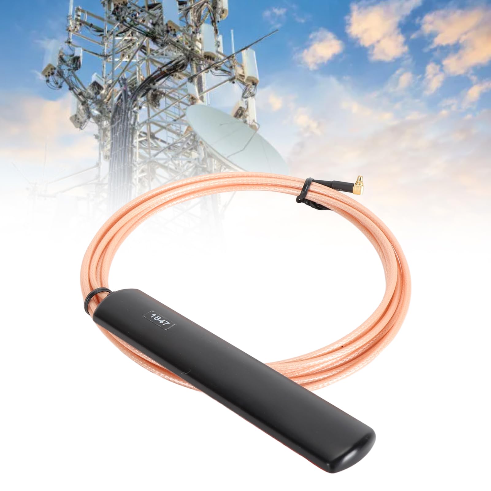 GOWENIC Antenna MMCX Antenna GSM GPRS Cavo 3m ABS