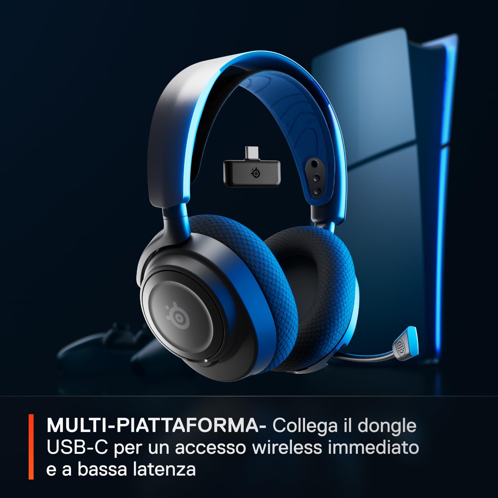 SteelSeries Arctis Nova 7P cuffie Destiny 2 wireless 38h