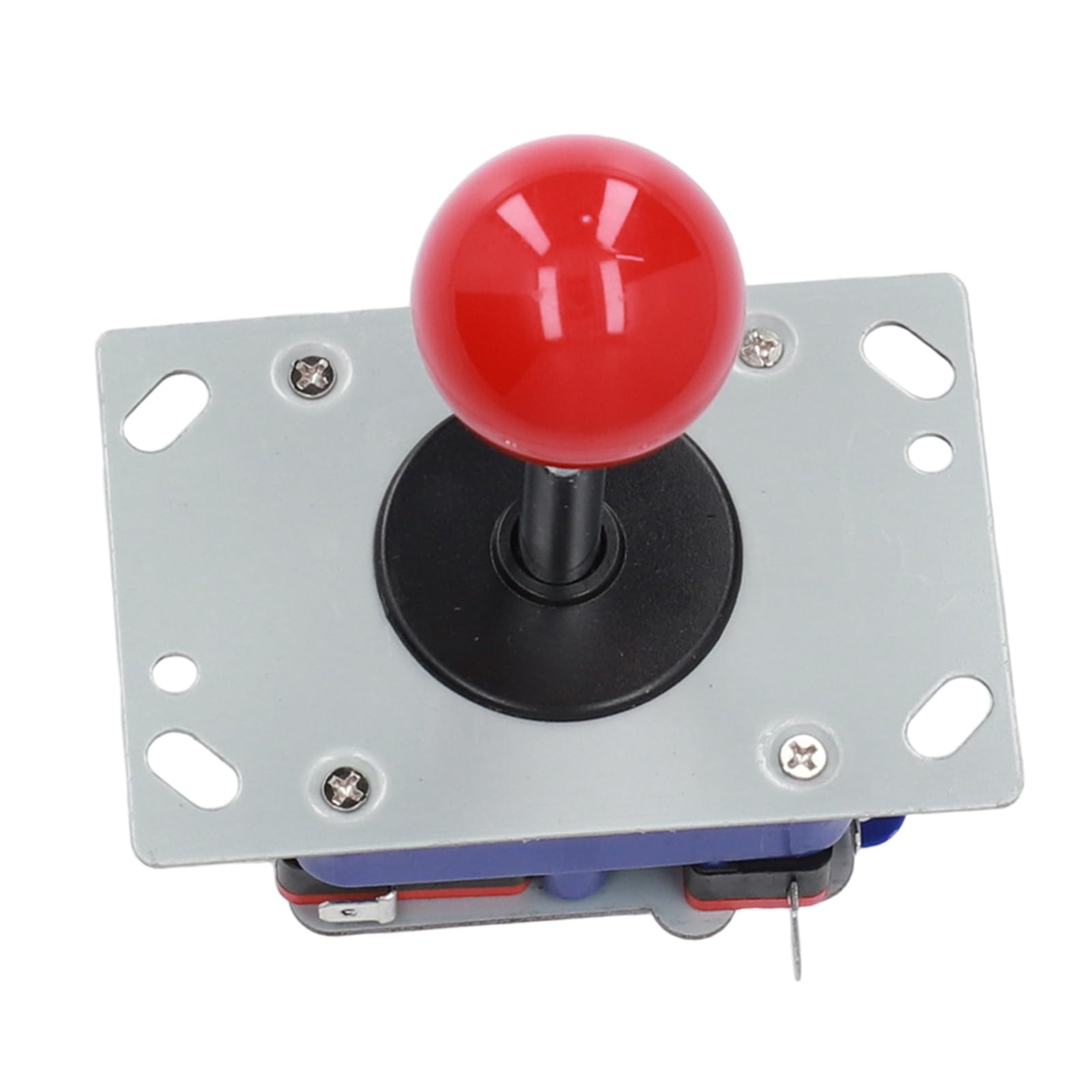 Gowenic Joystick Arcade Retro DIY pomello rosso 1 pezzo 8 vie