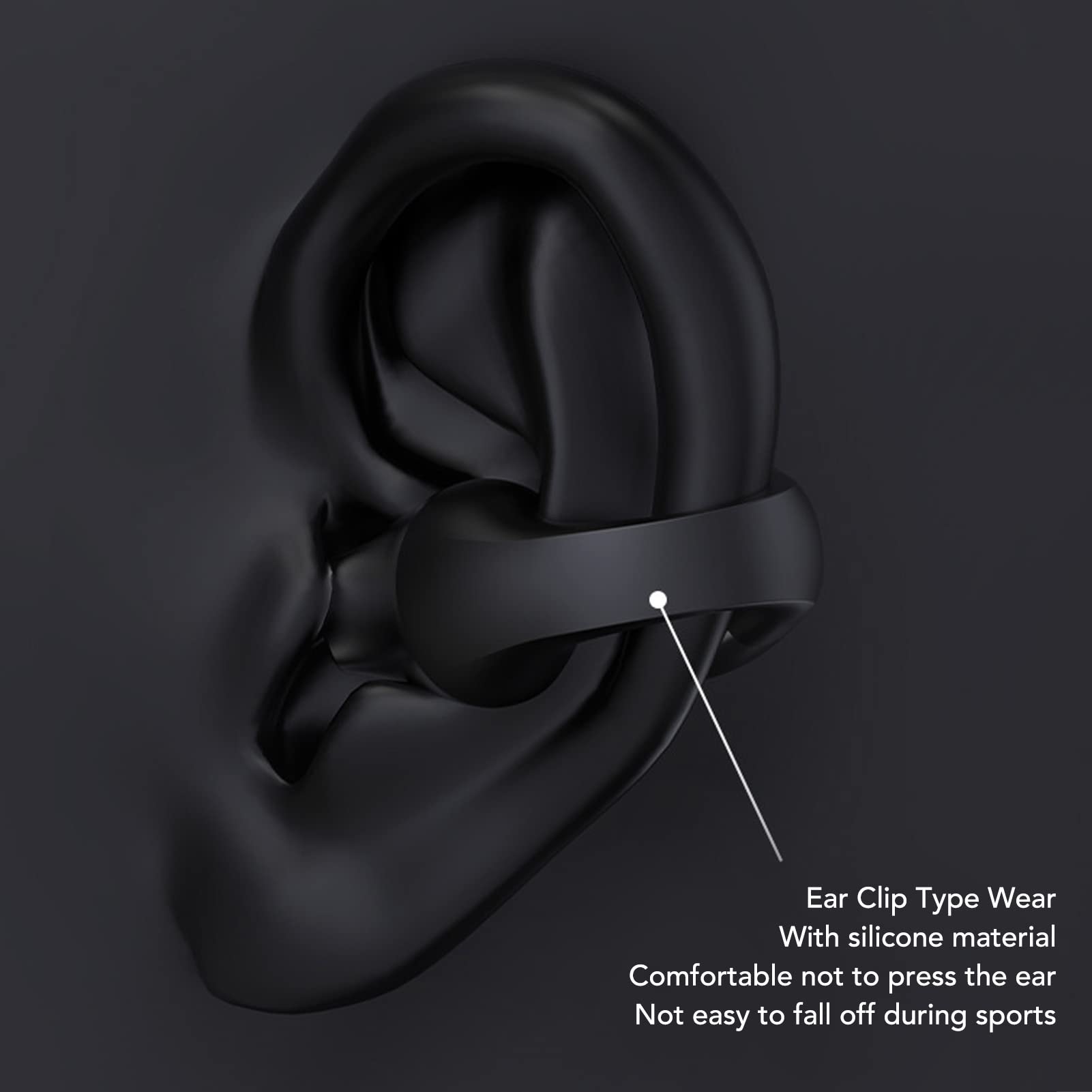 Gowenic S03 Cuffie Aperte Wireless Sport Bluetooth HiFi