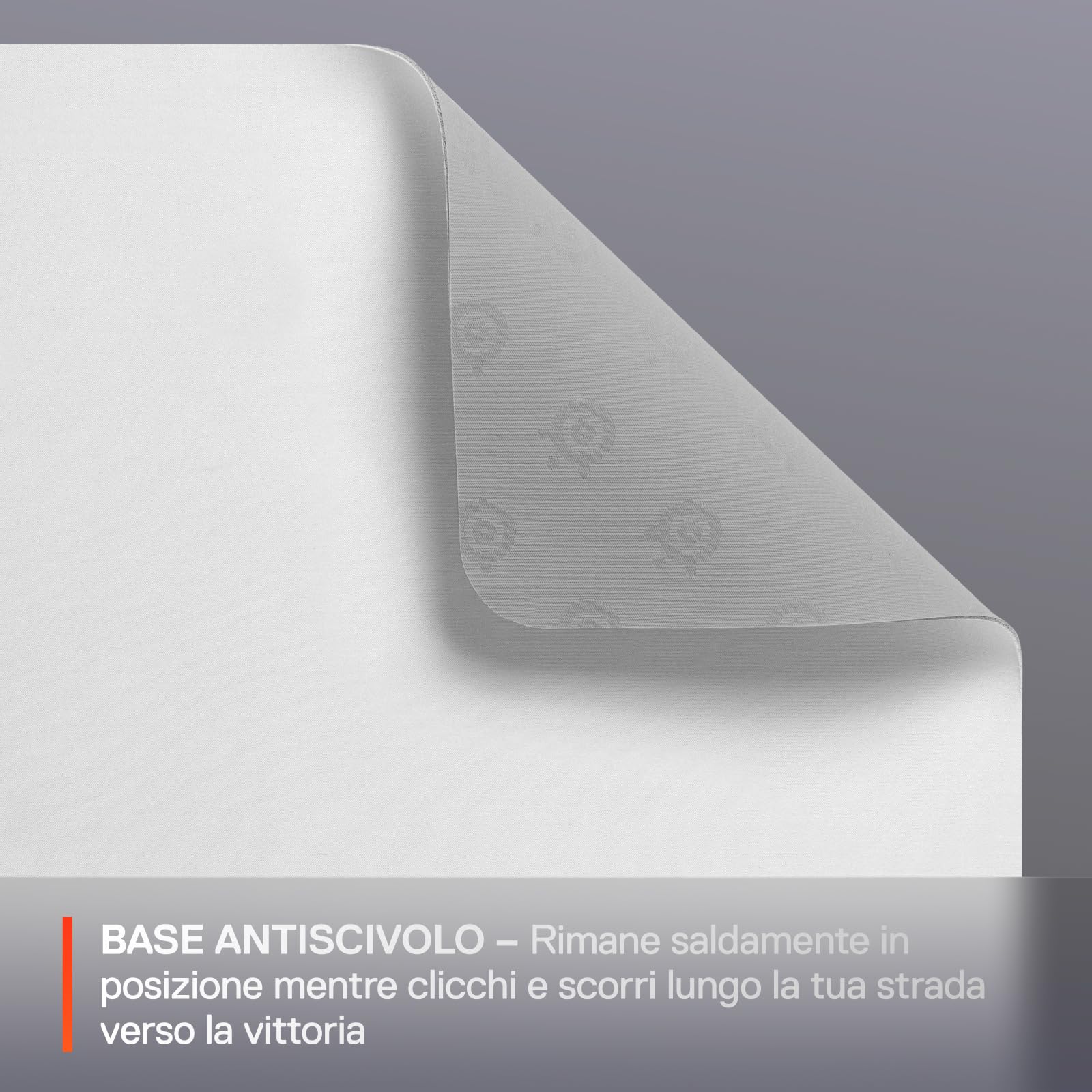 SteelSeries QcK Mousepad Grande Bianco 450x400 Tappetino Gaming
