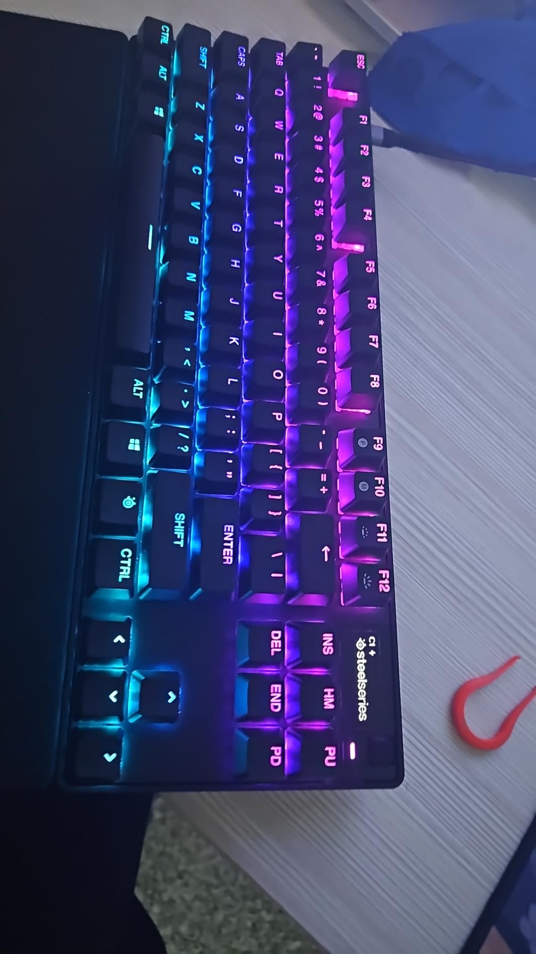 SteelSeries Apex Pro TKL Gen 3 tastiera gaming nera US QWERTY