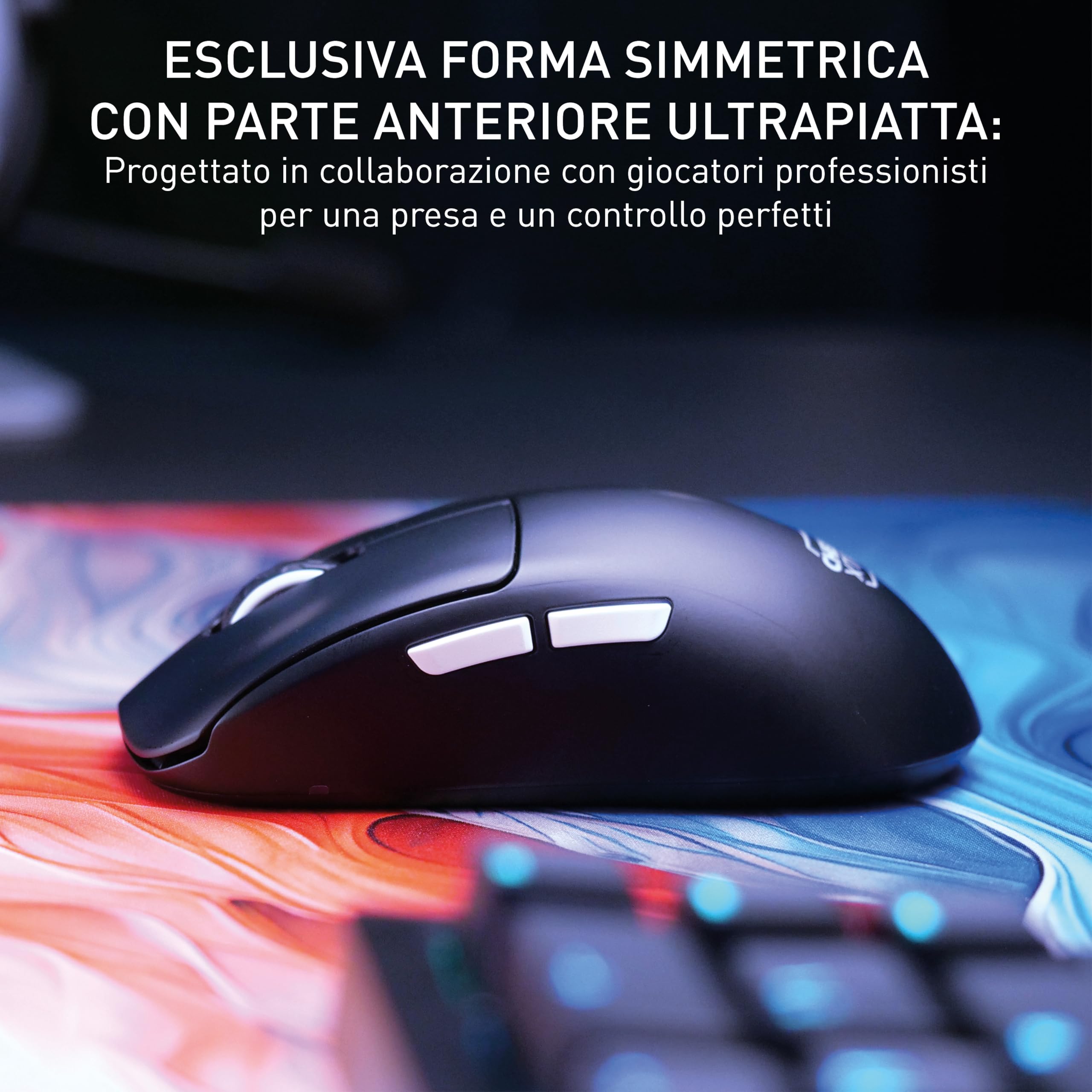 Cherry Xtrfy M68 Pro Wireless Mouse Gaming Nero 8K