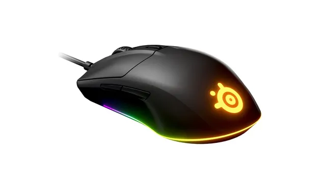 SteelSeries Rival 3 mouse gaming cablato 8500 CPI RGB