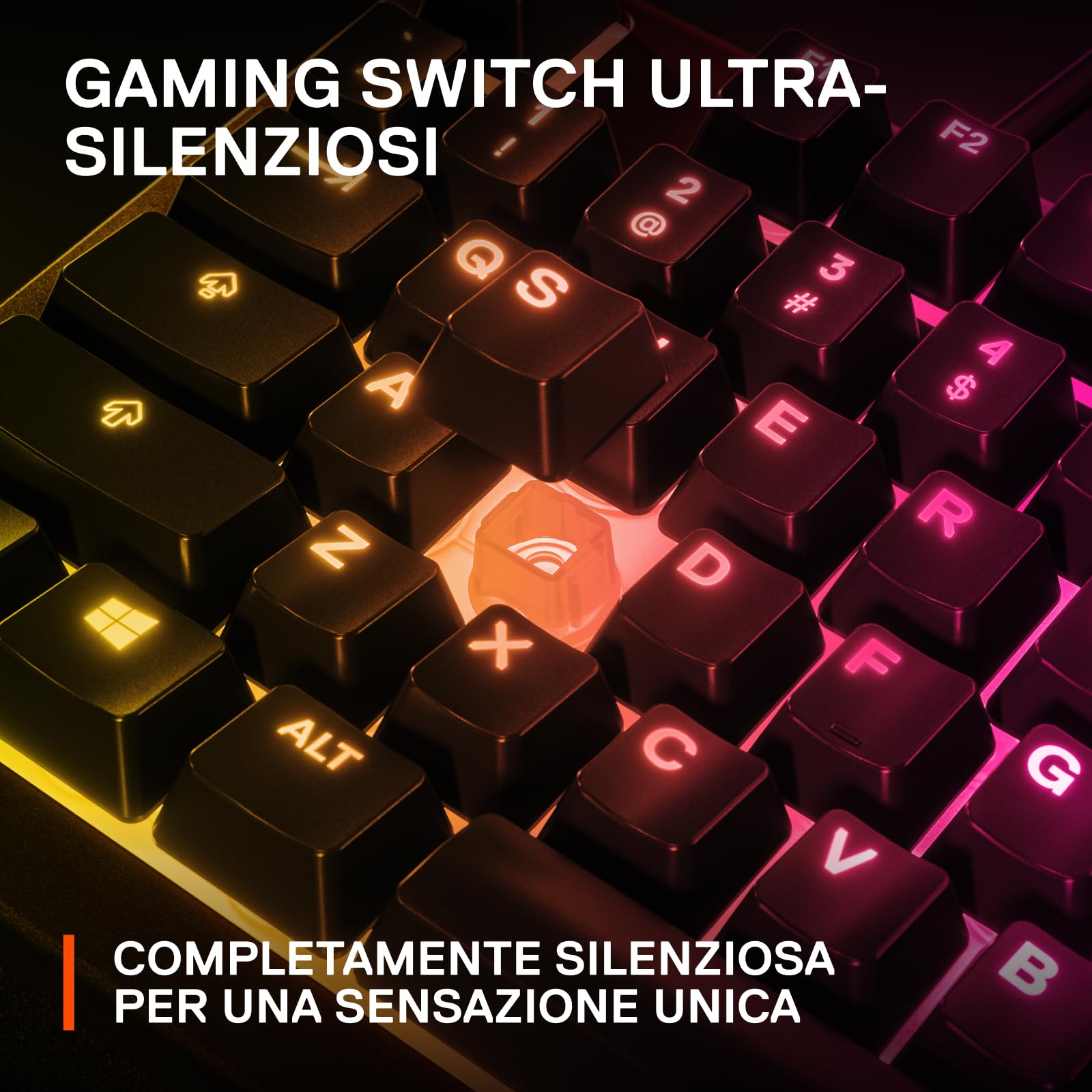 SteelSeries Apex 3 TKL Tastiera Gaming RGB QWERTY Inglese