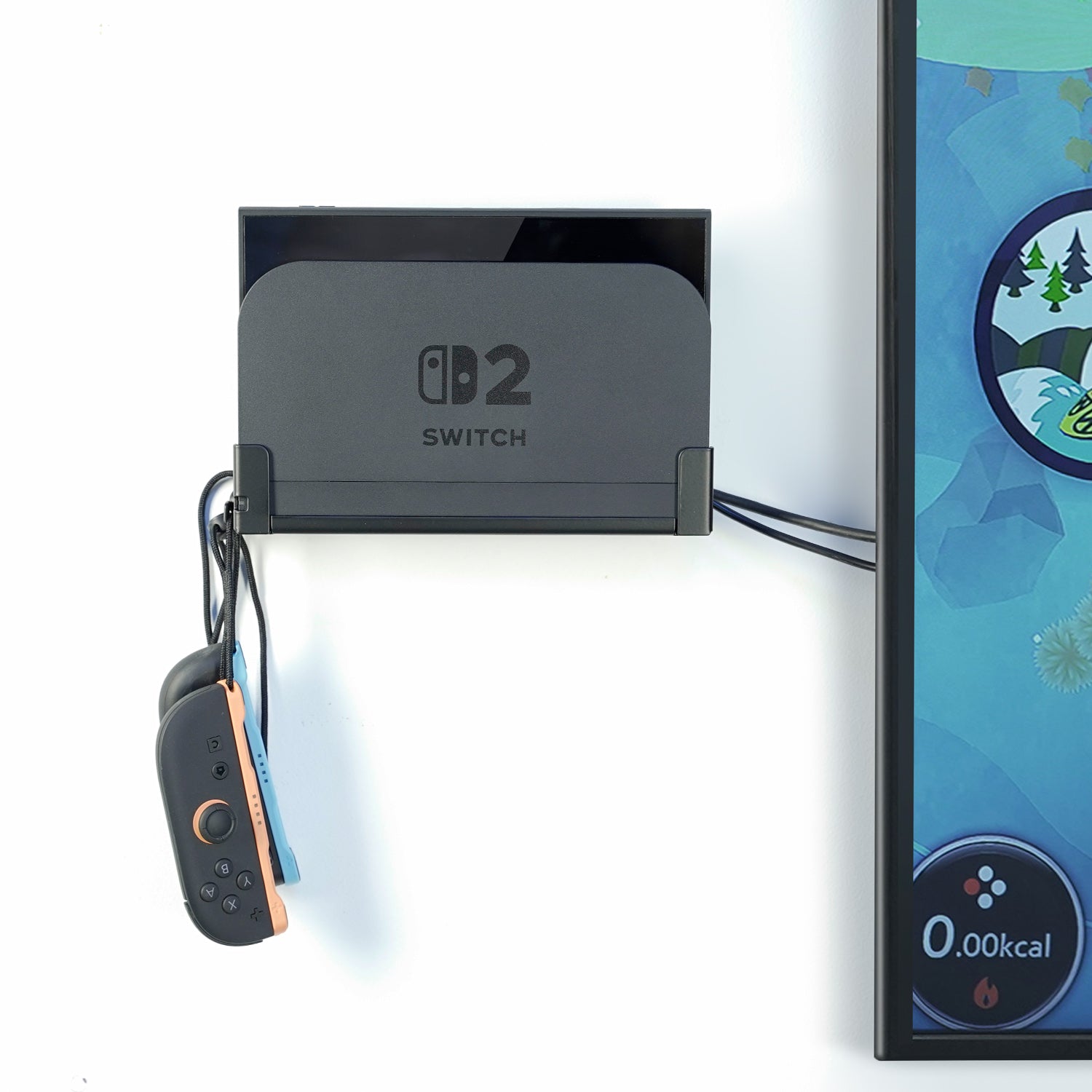 Monzlteck Gaming Console Mount staffa muro Switch 2 Dock