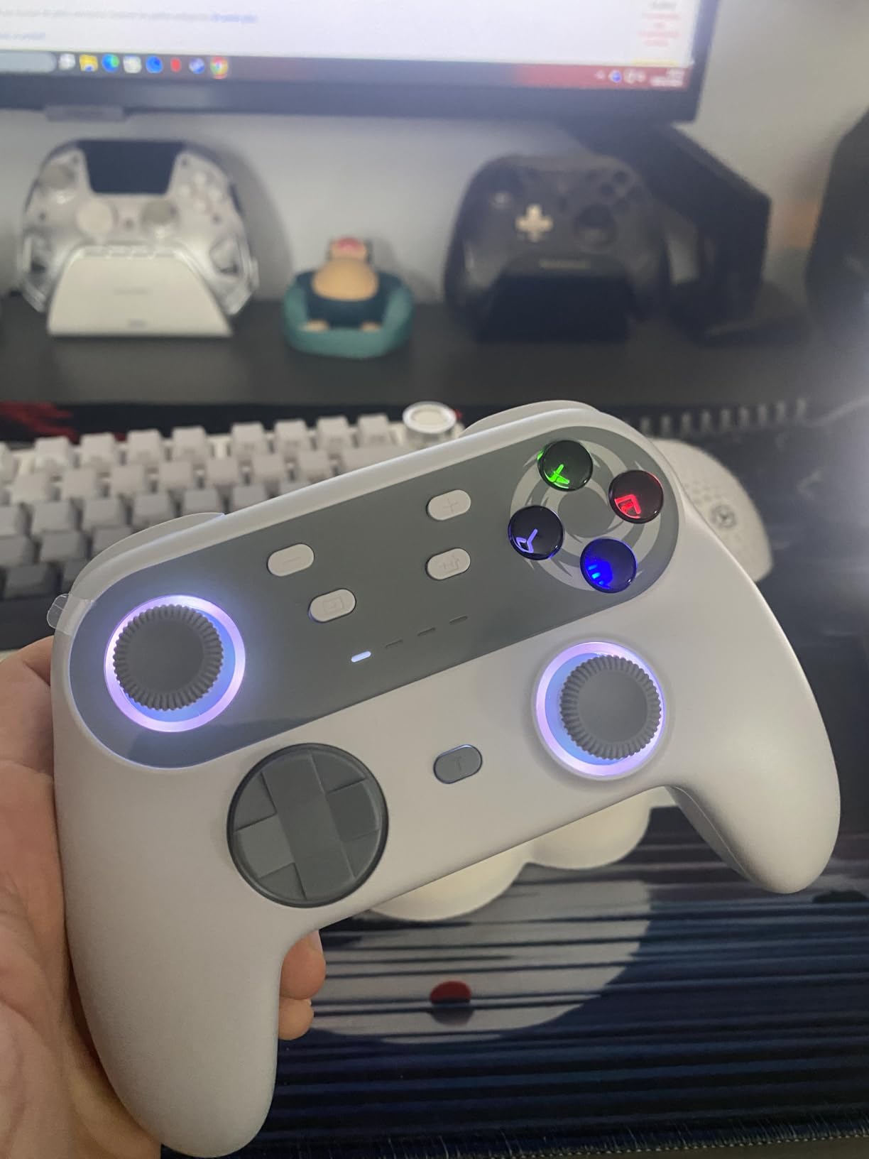Oniverse Walli Controller Wireless Retro Grey Hall Effect