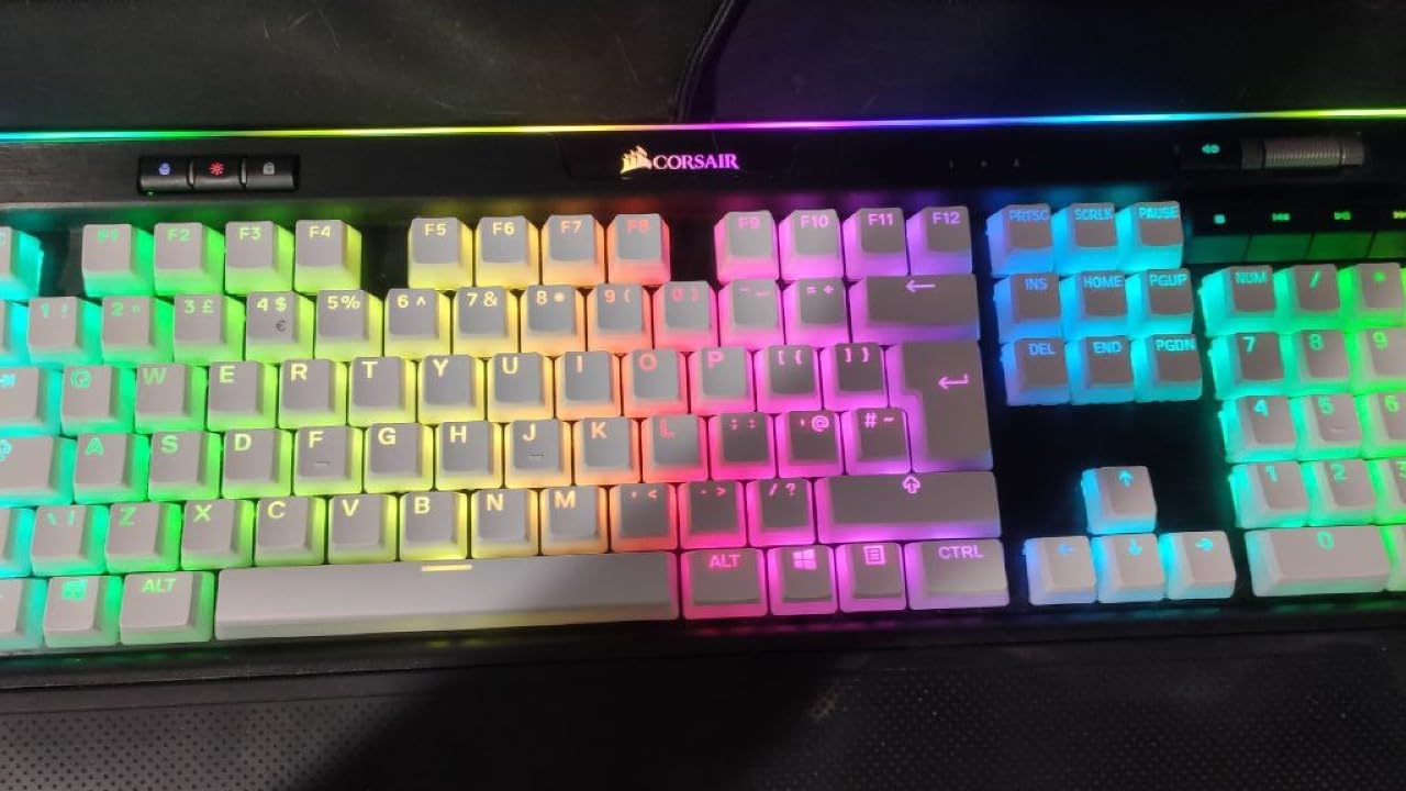 SteelSeries PrismCaps Copritasti Pudding PBT Neri UK