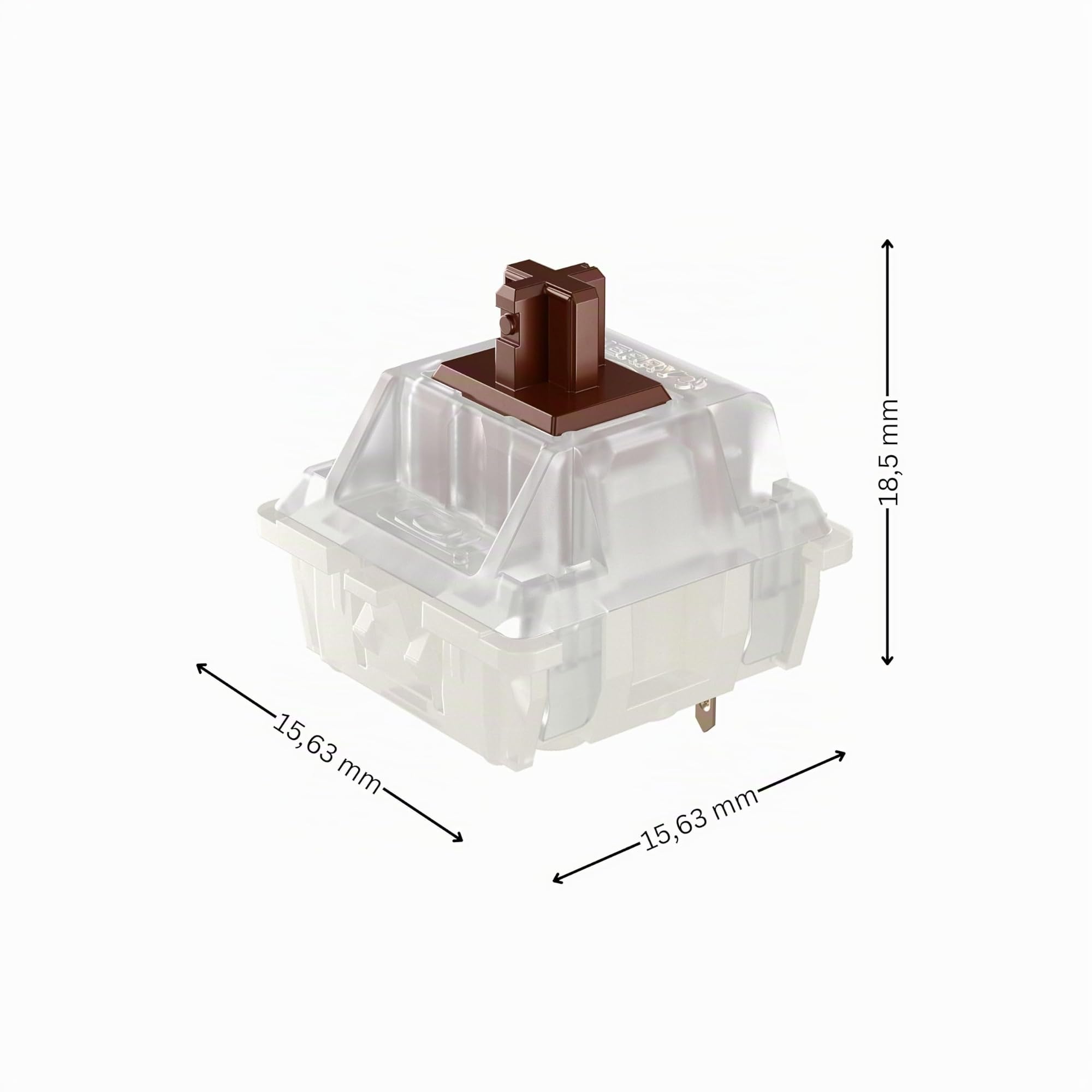 Xtrfy CHERRY MX2A RGB Brown switch tattili kit 36 pezzi