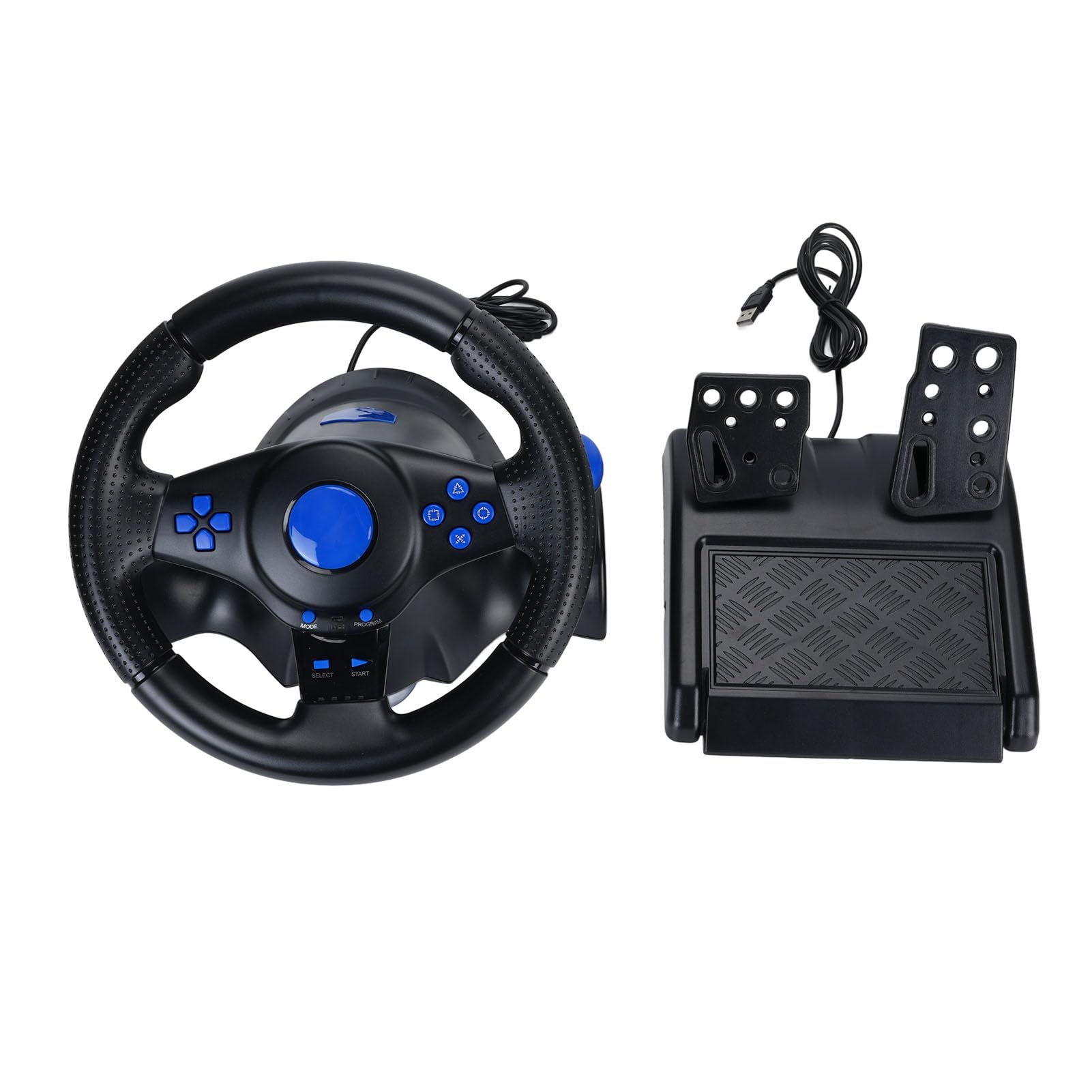 GOWENIC volante corsa PC 180° con pedali e cambio