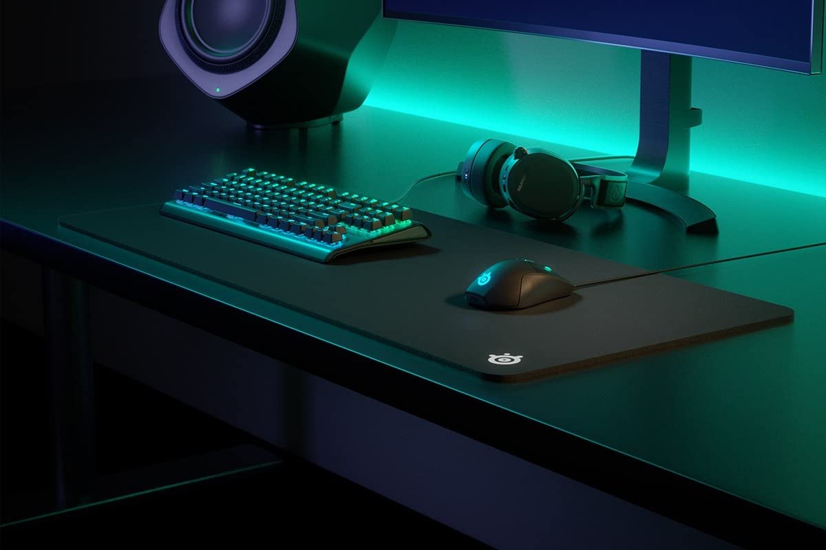 SteelSeries QcK XXL Heavy Tappetino Mouse Nero 900x400