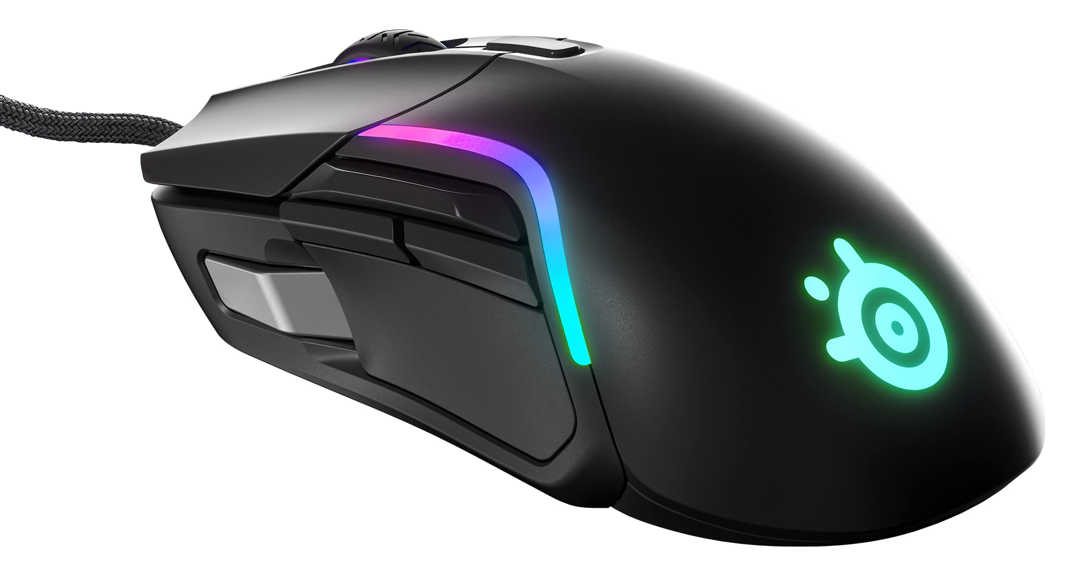 SteelSeries Rival 5 Mouse Gaming 18000 CPI 9 Tasti Nero