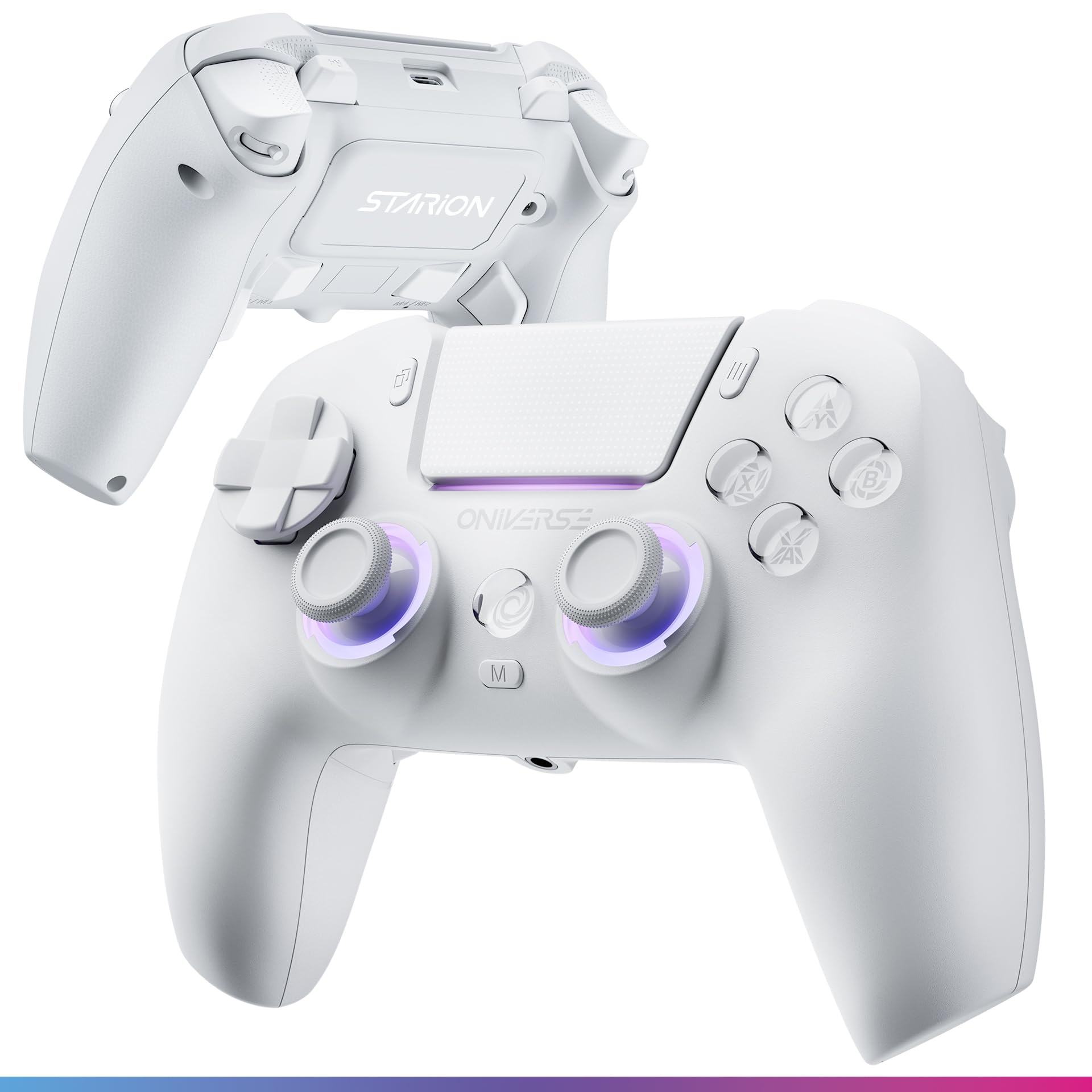 Oniverse Starion controller wireless PS5 bianco Hall Effect
