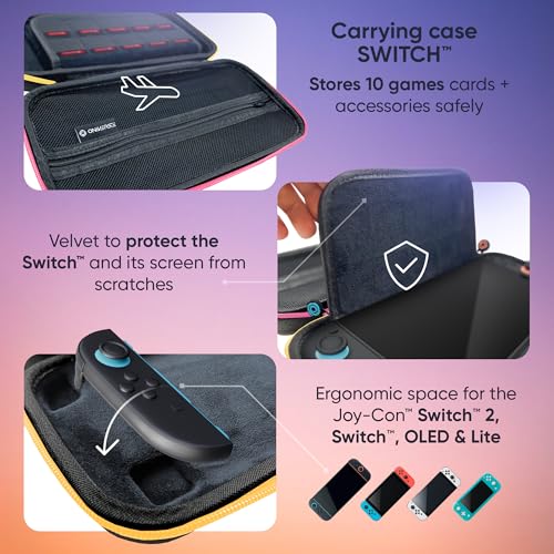 Oniverse custodia rigida Switch 2 OLED Switch impermeabile manico
