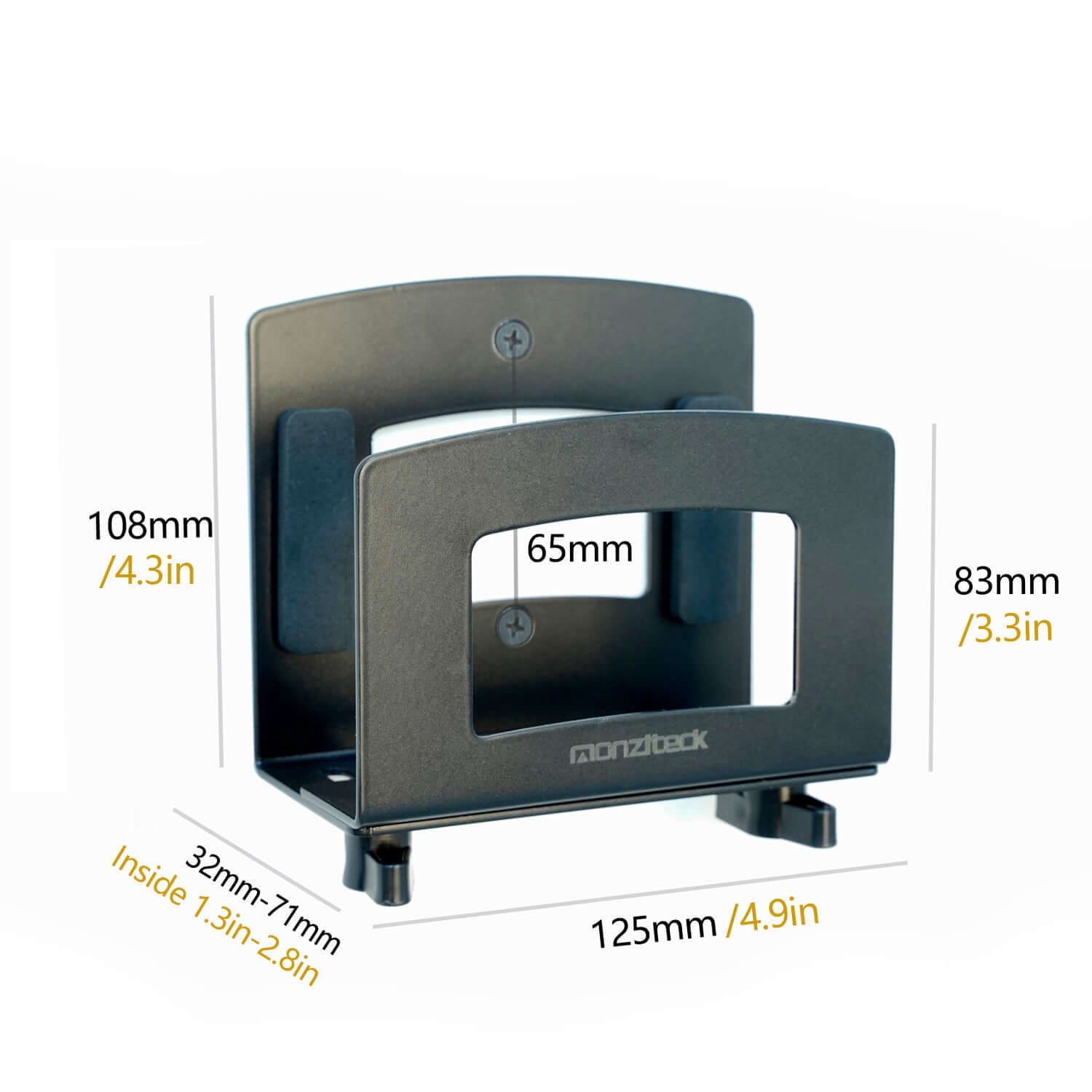 Monzlteck CPU Mount Supporto Regolabile Router Mini PC