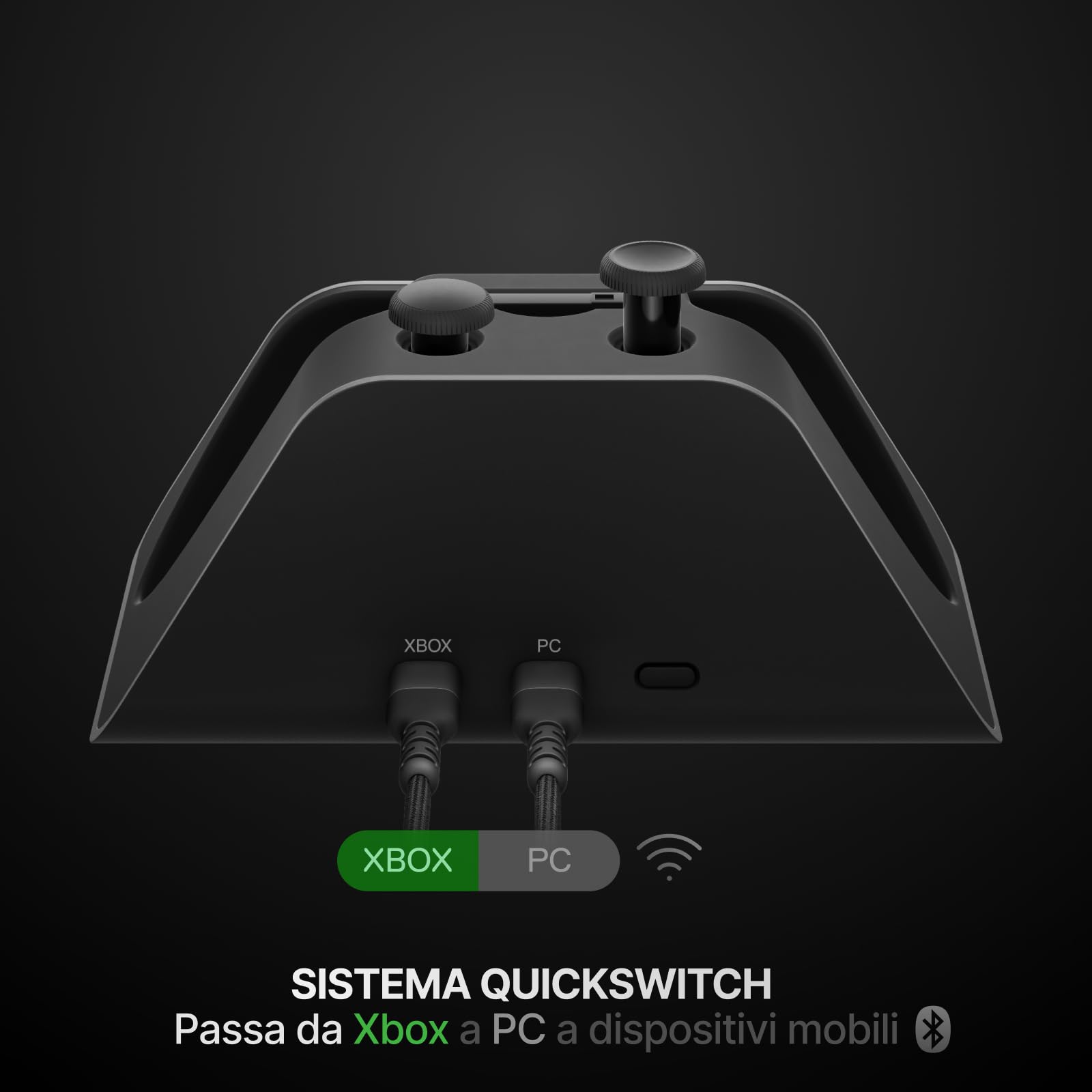 SteelSeries Aeon Pro Controller Wireless Nero Dock Hall Effect