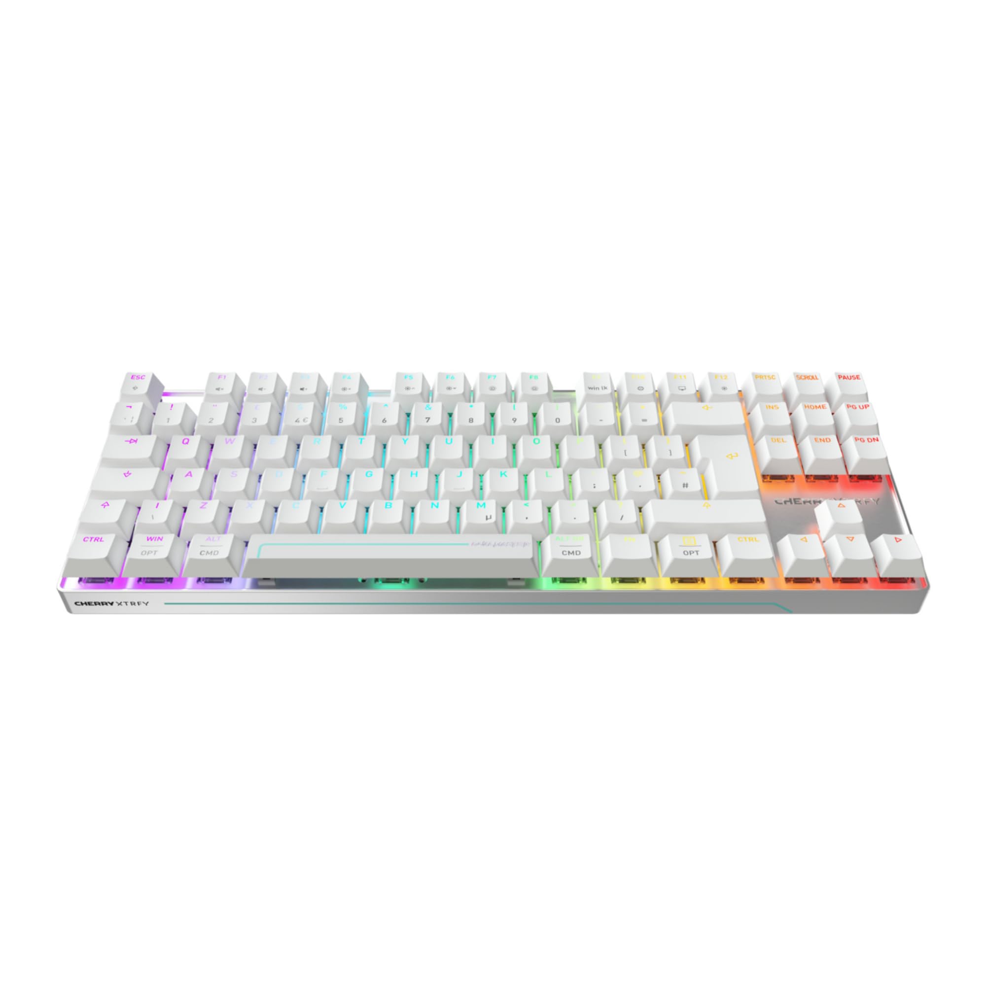 Cherry Xtrfy MX 8.2 Pro TMR Tastiera Gaming UK Bianca