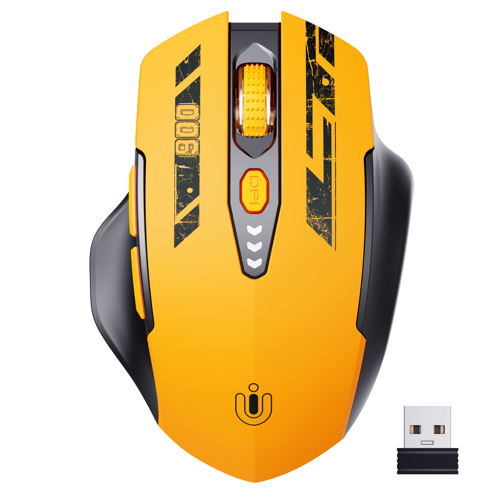 Uineer 2.4G Mouse Wireless Ricaricabile 4000 DPI