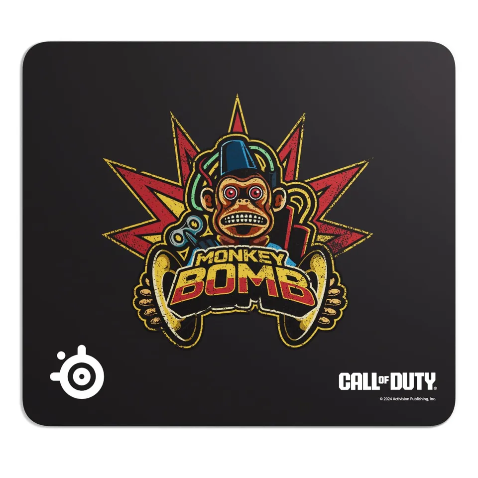SteelSeries QcK L tappetino mouse Monkey Bomb Call of Duty