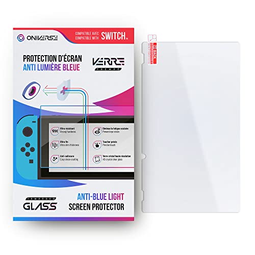 Oniverse Pellicola Vetro Temperato Nintendo Switch 9H