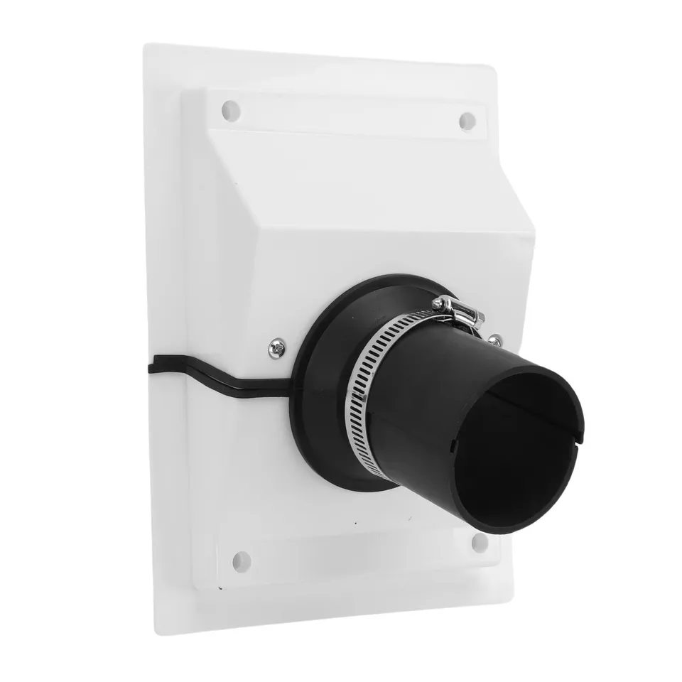 GOWENIC Kit Copertura Passaggio Parete HVAC Copri Tubi Split Bianco