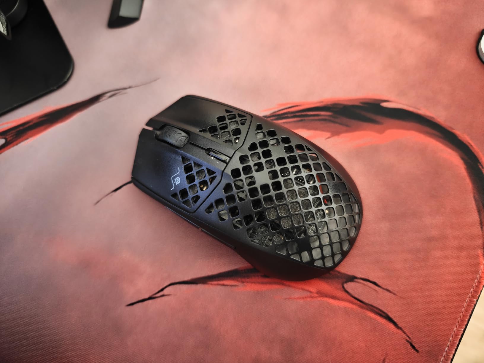 SteelSeries Aerox 3 Wireless Mouse Gaming 68g Onyx Nero