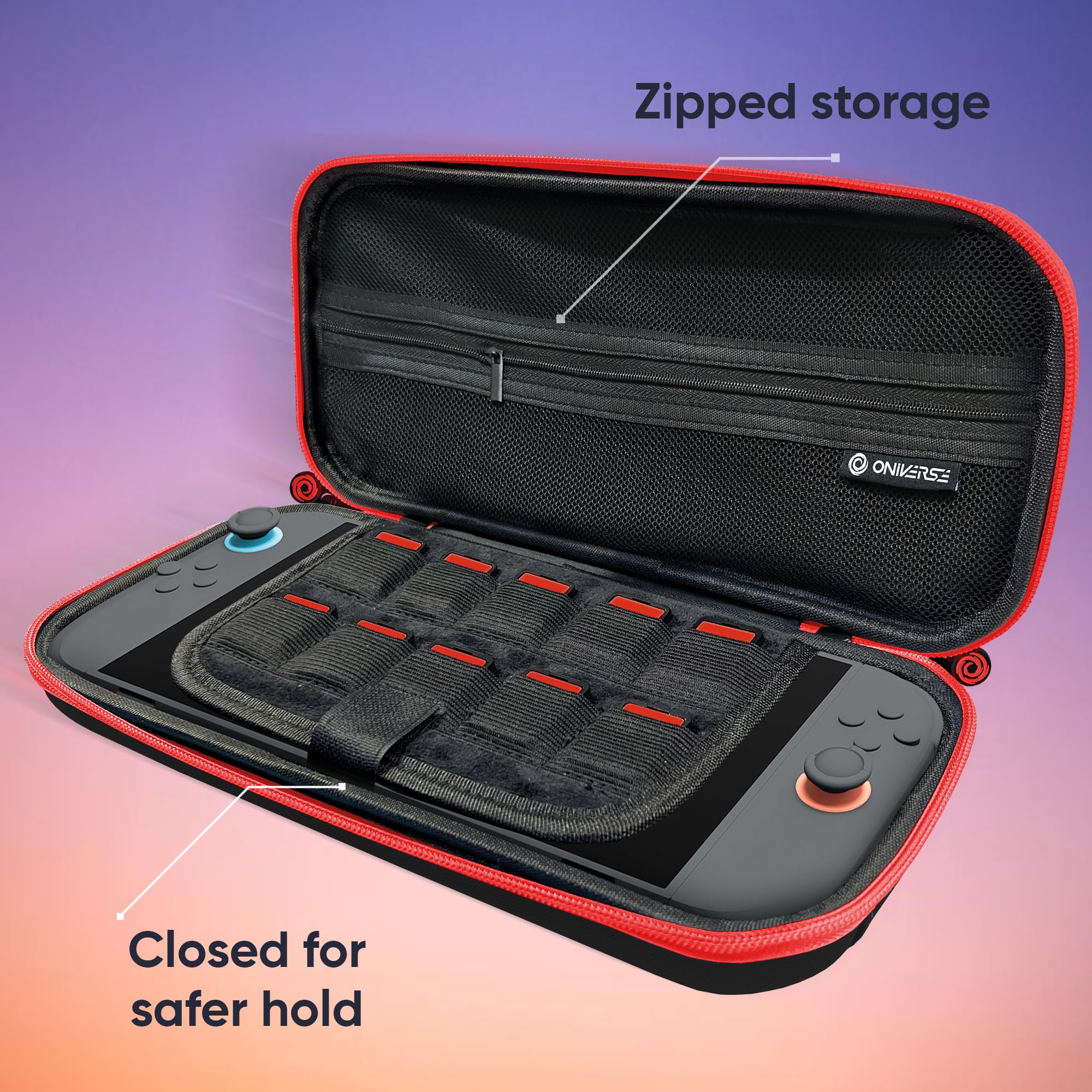 Oniverse Accessories Custodia Rigida Nintendo Switch 2 Nera Giochi