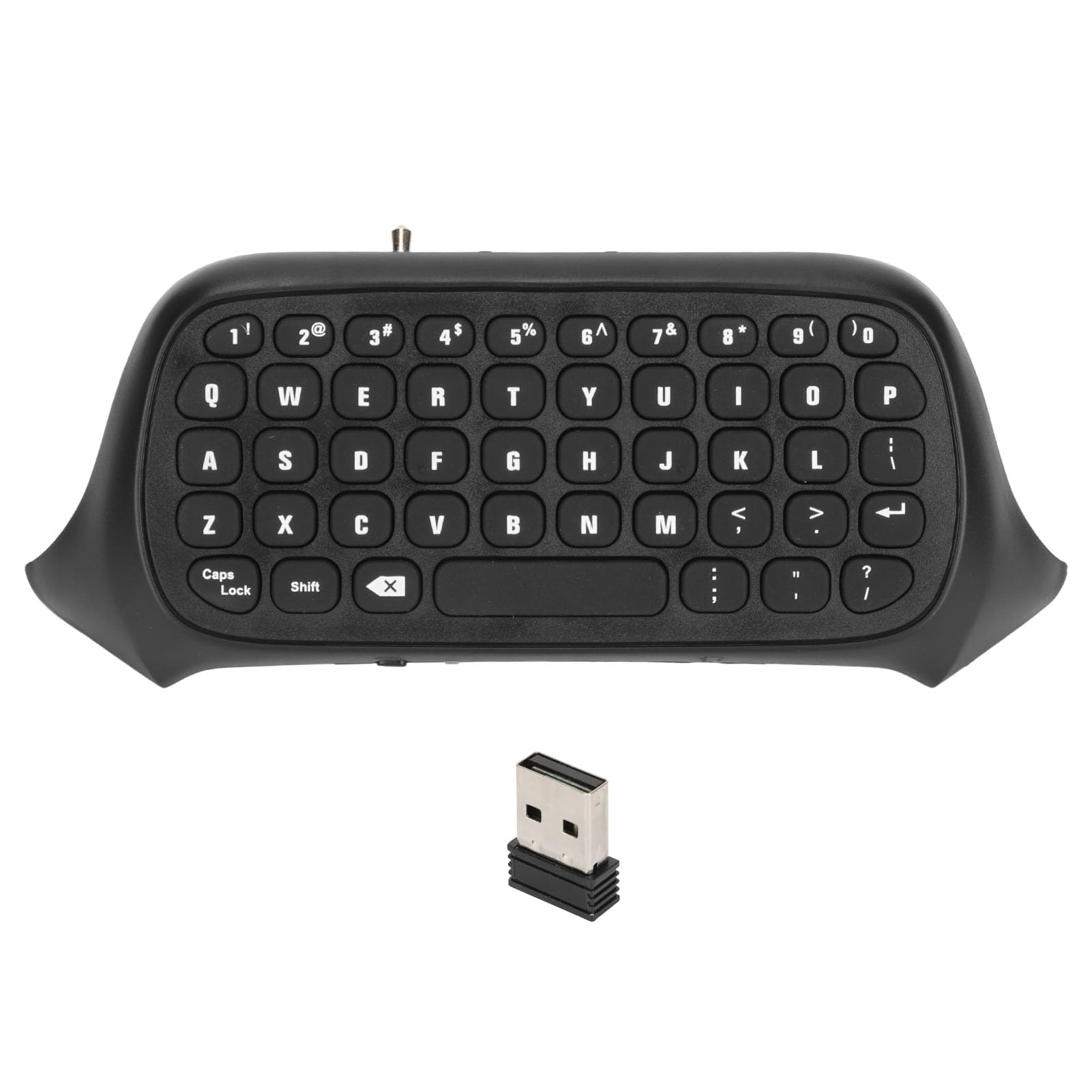 GOWENIC Tastiera Controller Xbox Series X S Chatpad Bianca 2,4G