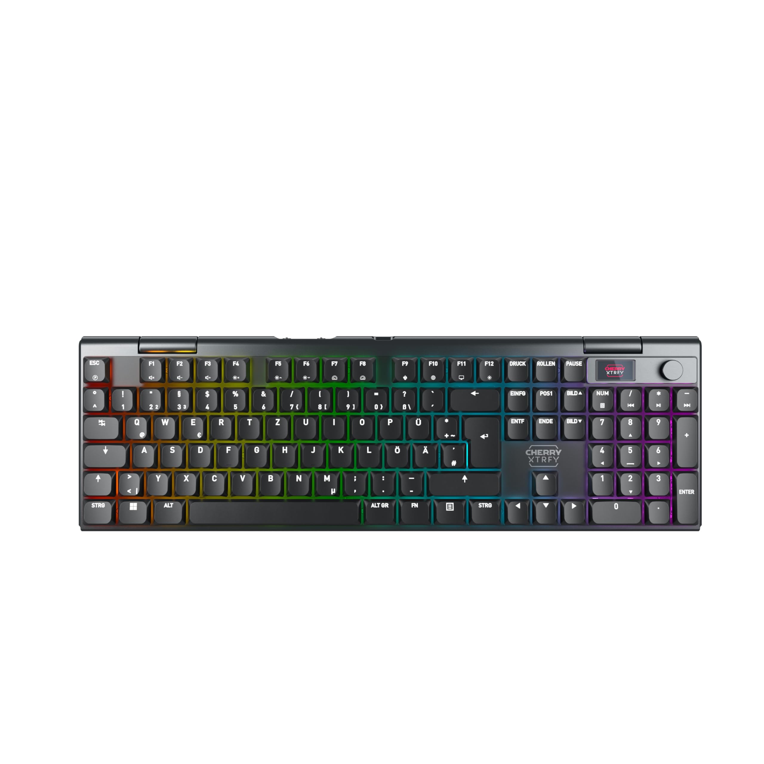 CHERRY XTRFY MX 10.1 Wireless Tastiera low profile QWERTZ nera
