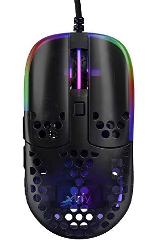 Xtrfy MZ1 Zy Rail mouse gaming con filo Pixart 3389 RGB