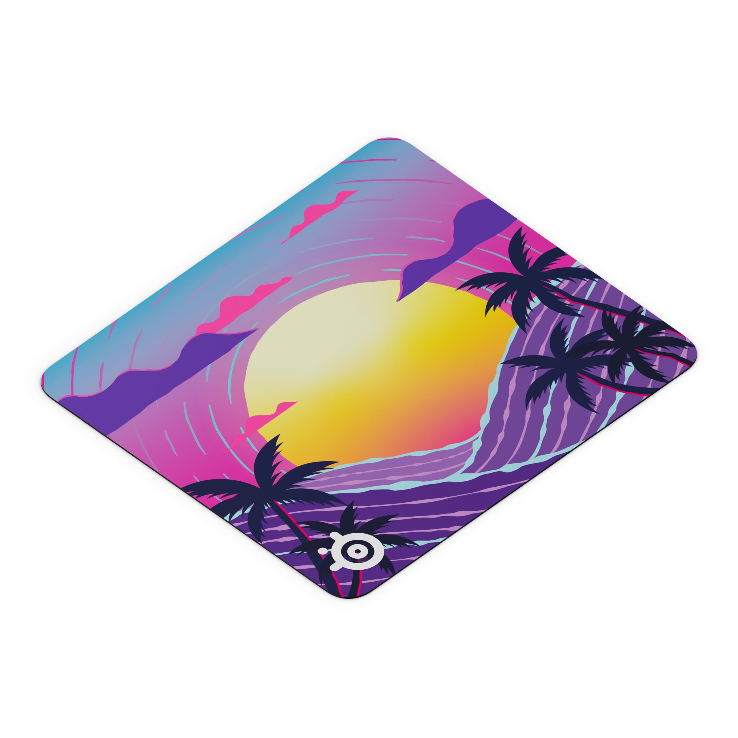 SteelSeries QcK Large tappetino mouse Neon Sunset 45x40