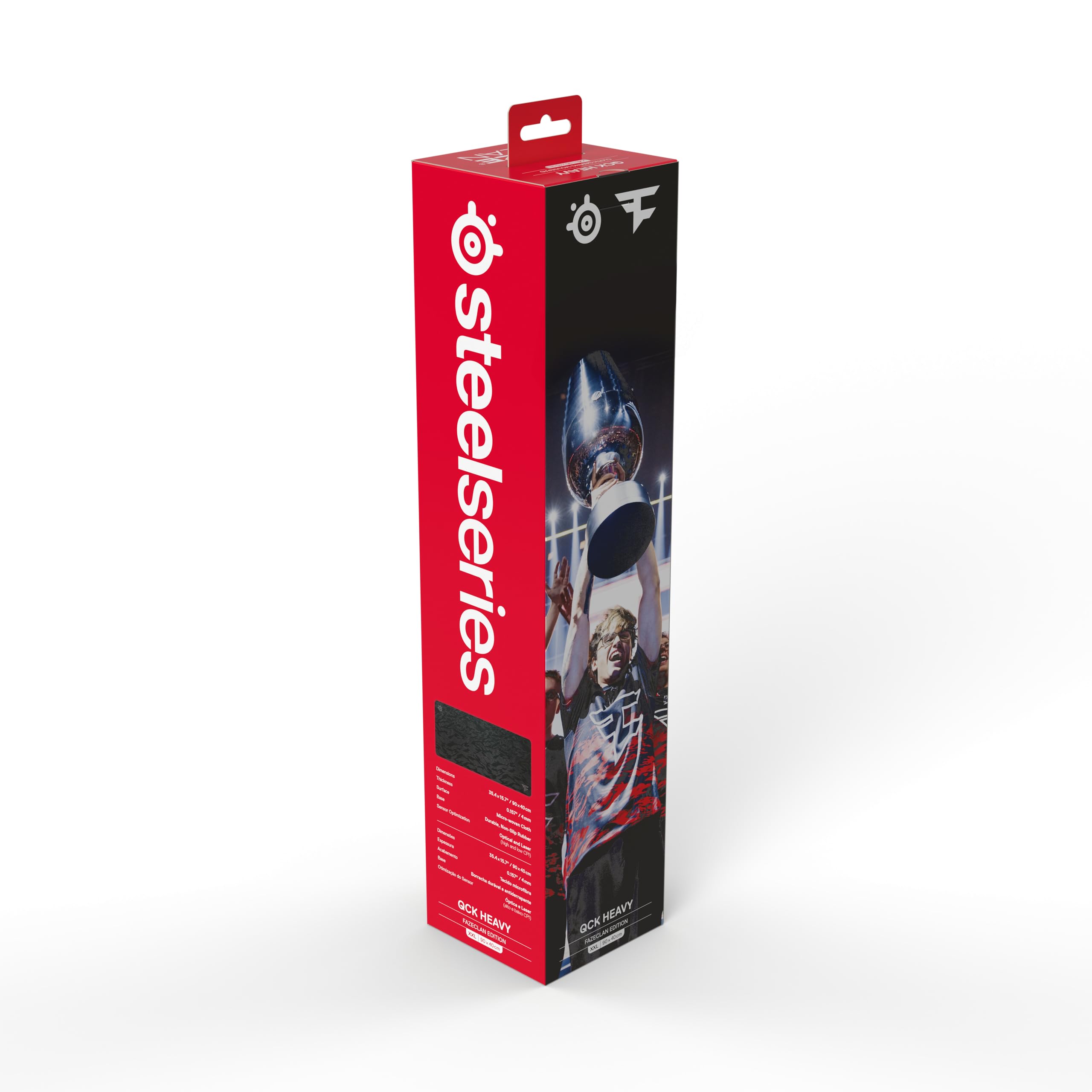 SteelSeries QcK XXL Tappetino gaming FaZe panno spesso