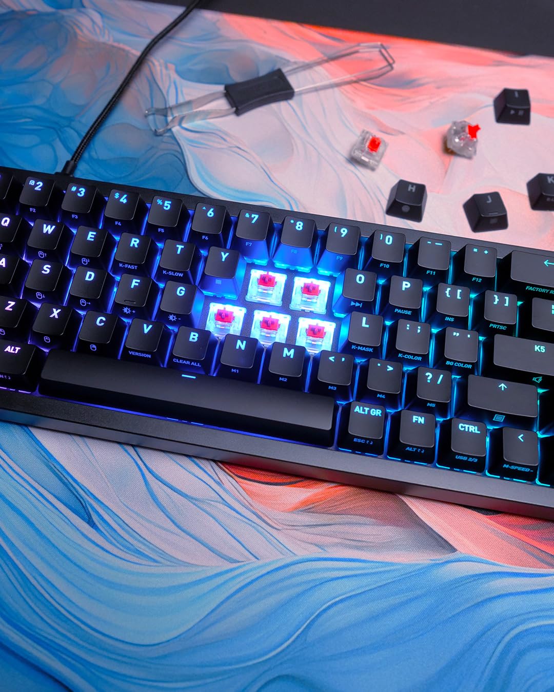 Xtrfy K5V2 Compact tastiera meccanica 65% nera UK