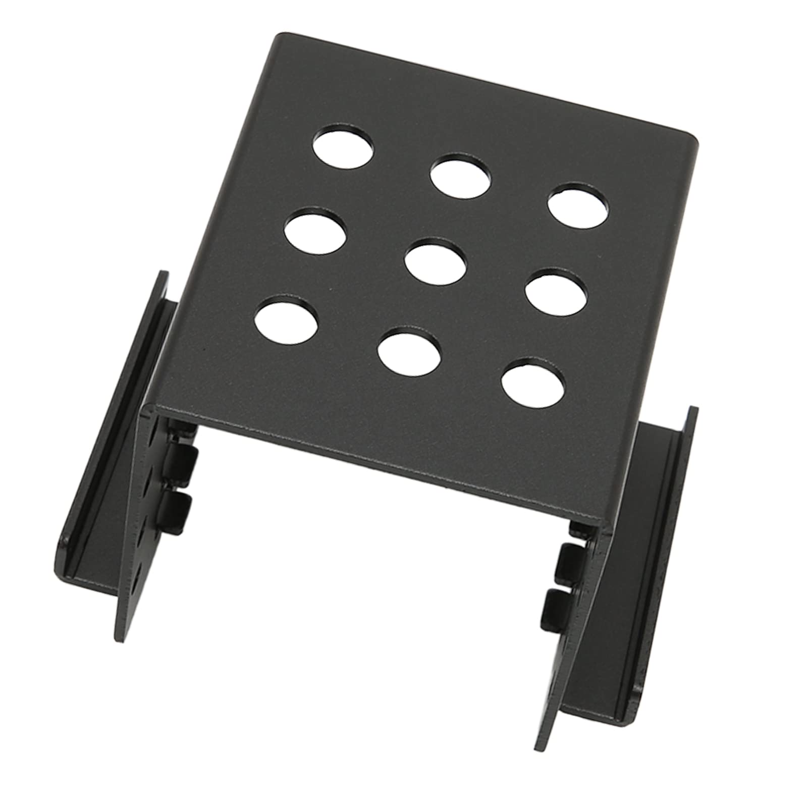 Gowenic Staffa HDD 2,5-3,5 Alluminio Nera Montaggio PC