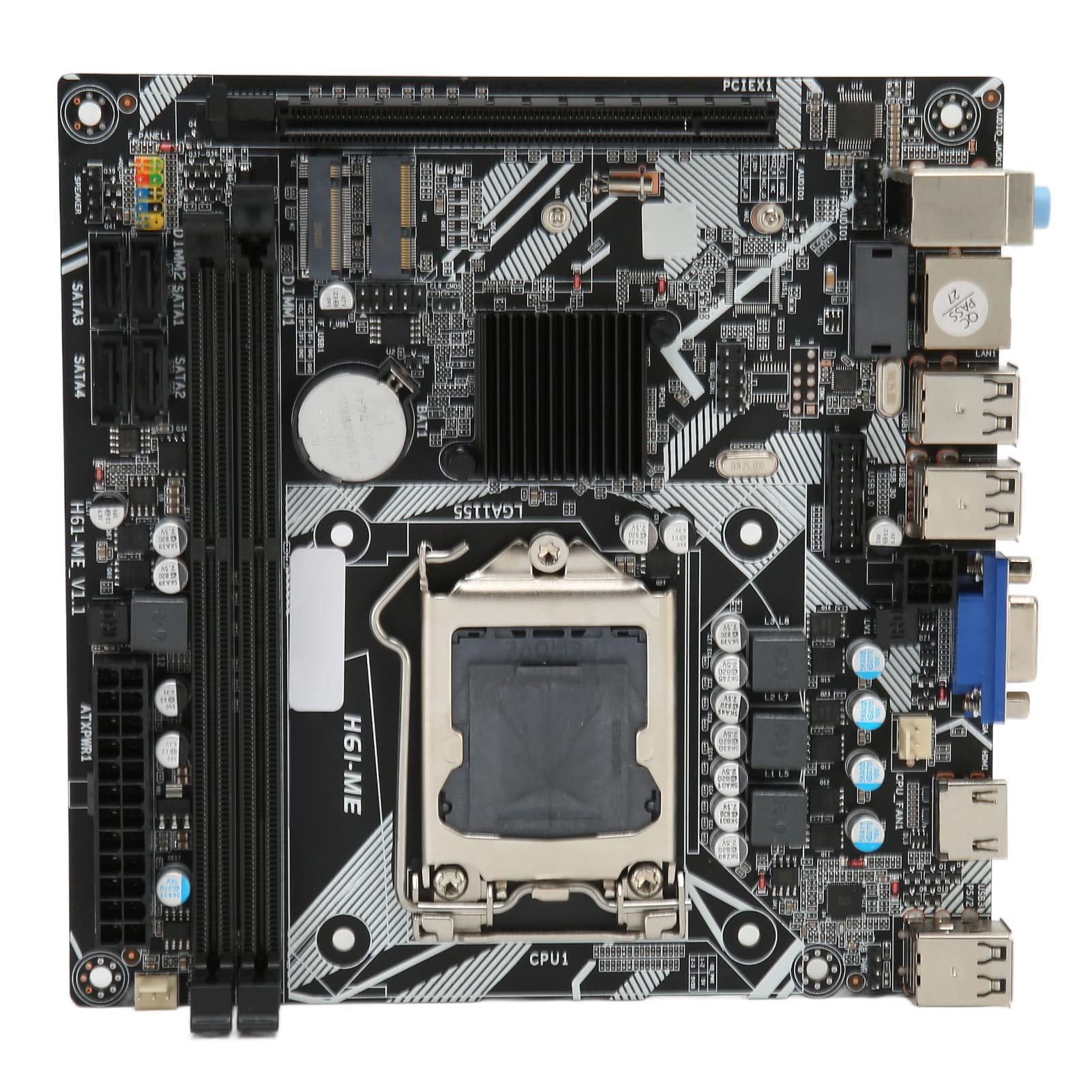 GOWENIC H61 Scheda Madre LGA 1155 Mini ITX DDR3