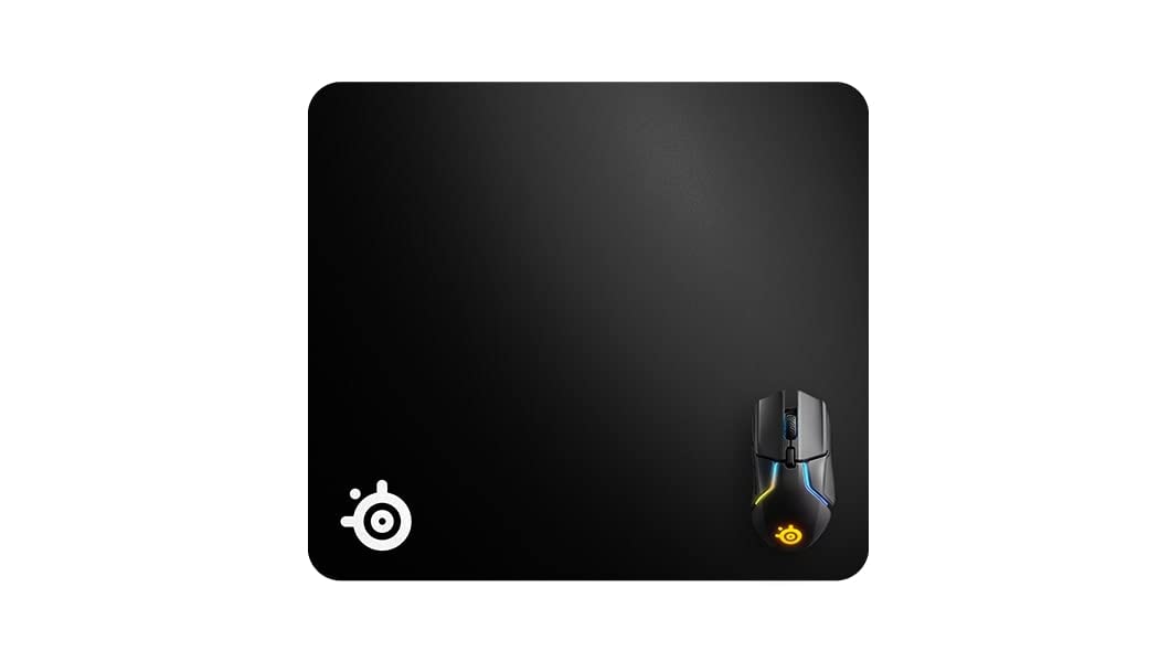 SteelSeries QcK Heavy tappetino mouse nero spesso 6 mm