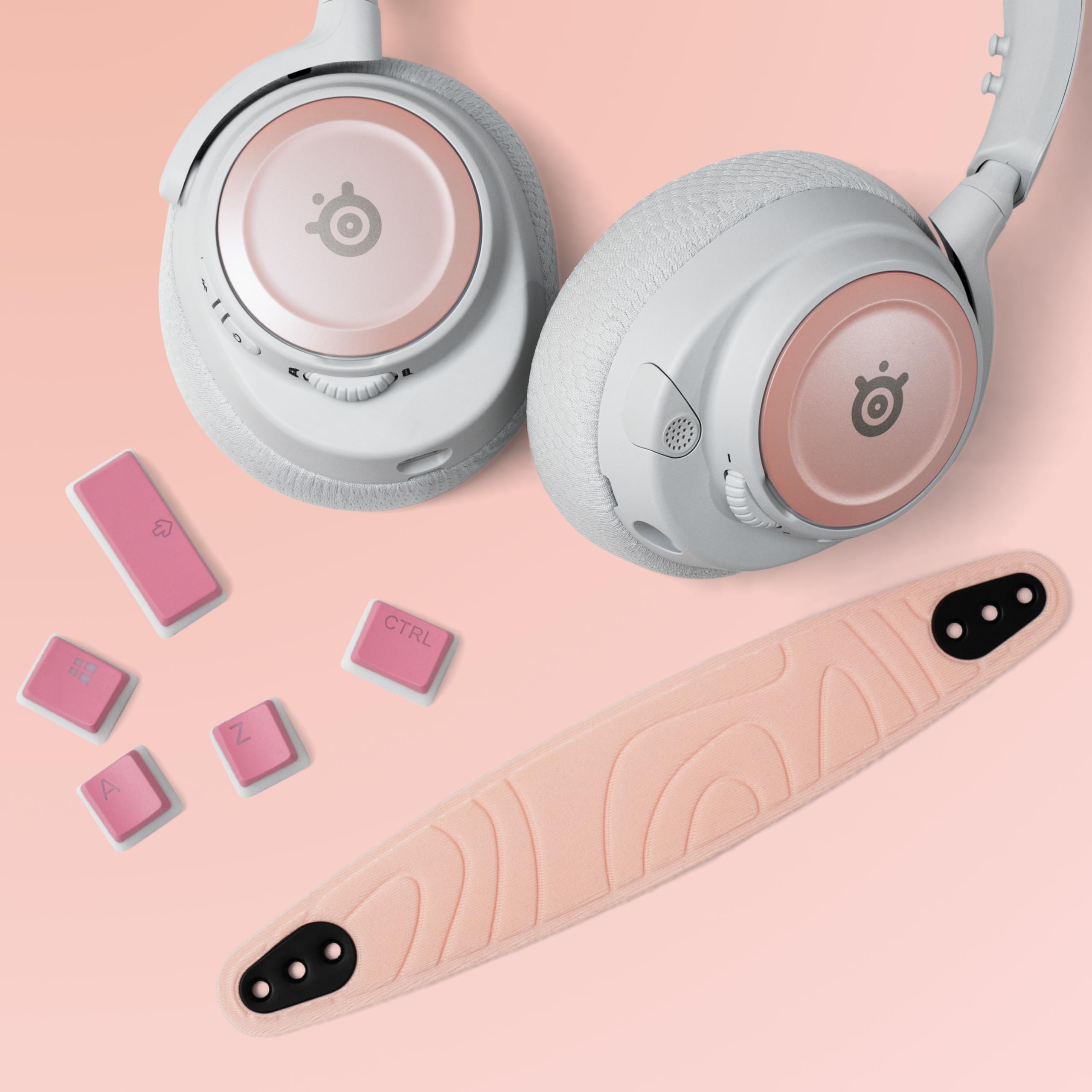 SteelSeries Arctis Nova Booster Pack Rose Quartz archetto+piastre