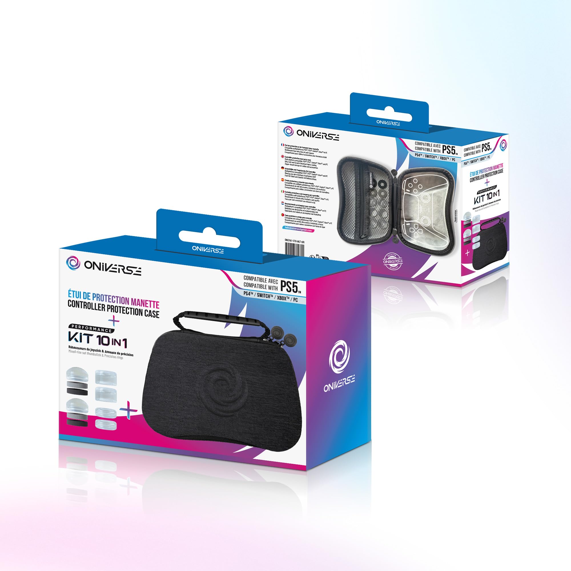 Oniverse Accessories custodia controller rigida con manico