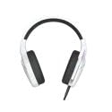 Oniverse Meteor cuffie gaming cablate bianco LED 50 mm