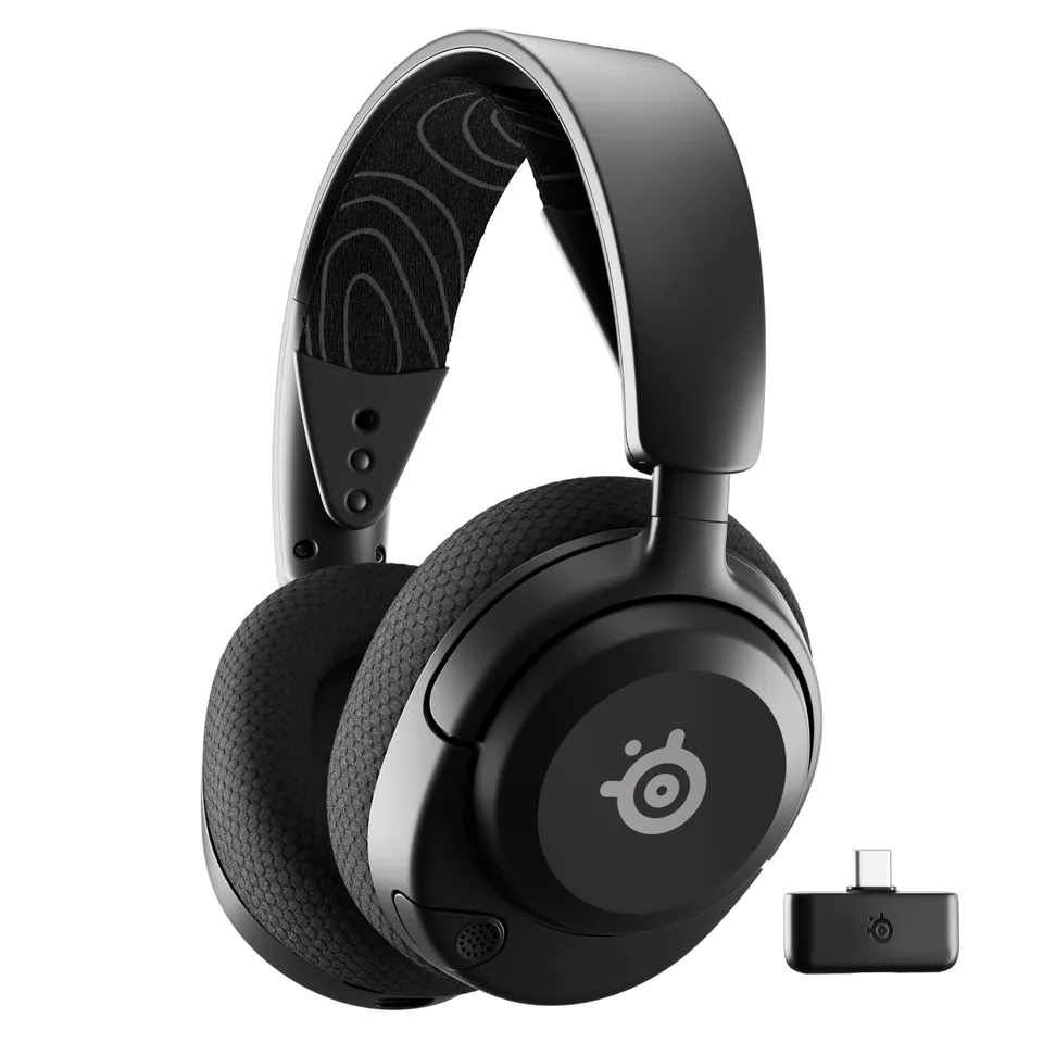 SteelSeries Arctis Nova 5 cuffie wireless nere 60 ore BT