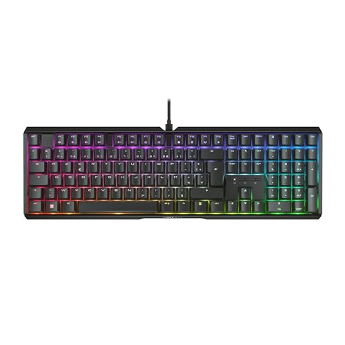 CHERRY XTRFY MX 3.1 Tastiera gaming meccanica AZERTY RGB Red nera