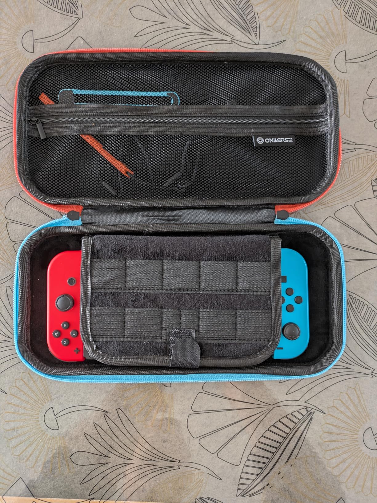Oniverse Accessories custodia Switch 2 rigida grigia impermeabile
