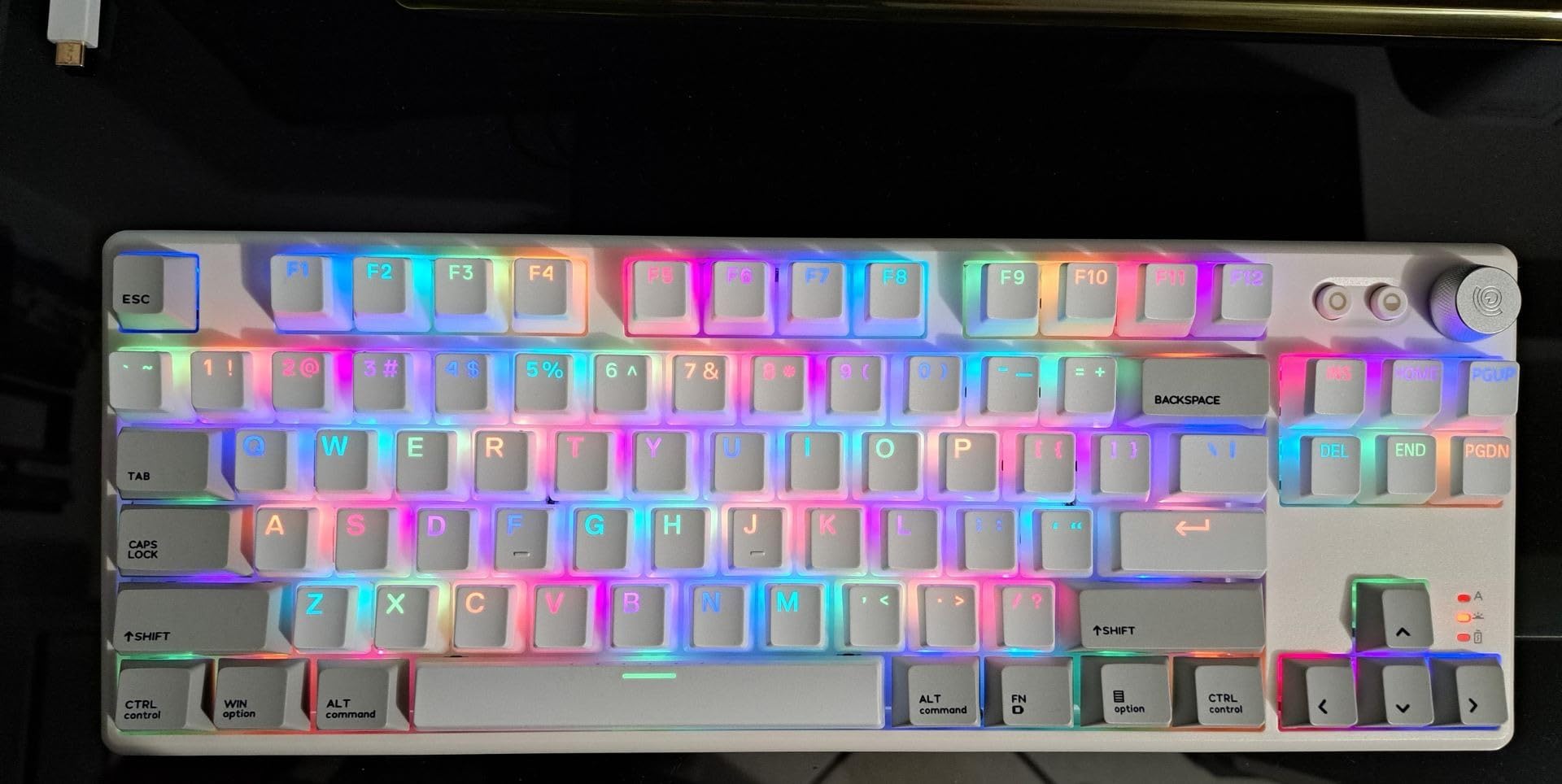 SteelSeries PrismCaps Copritasti Pudding PBT Neri UK