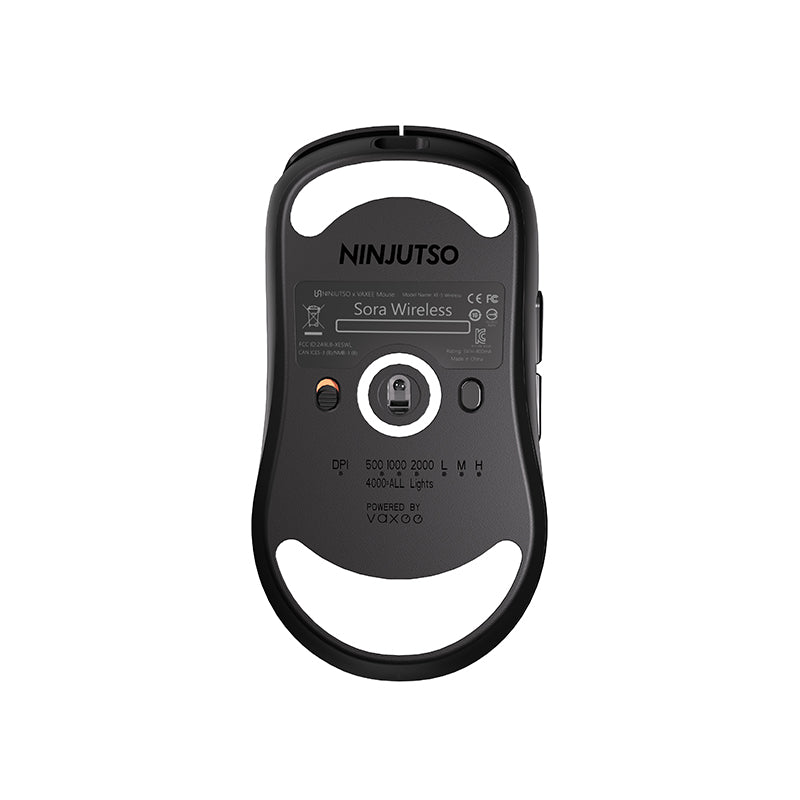 Vaxee x Ninjutso Sora 4K Mouse Gaming Wireless Blu