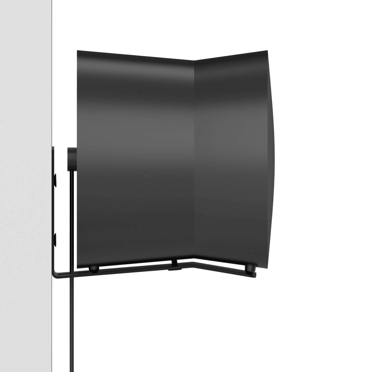Monzlteck Sonos Mount supporto parete WSE300 Era 300 nero acciaio