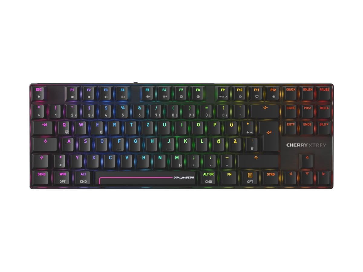 CHERRY XTRFY MX 8.2 Pro TMR Tastiera TKL Wireless QWERTZ Nero