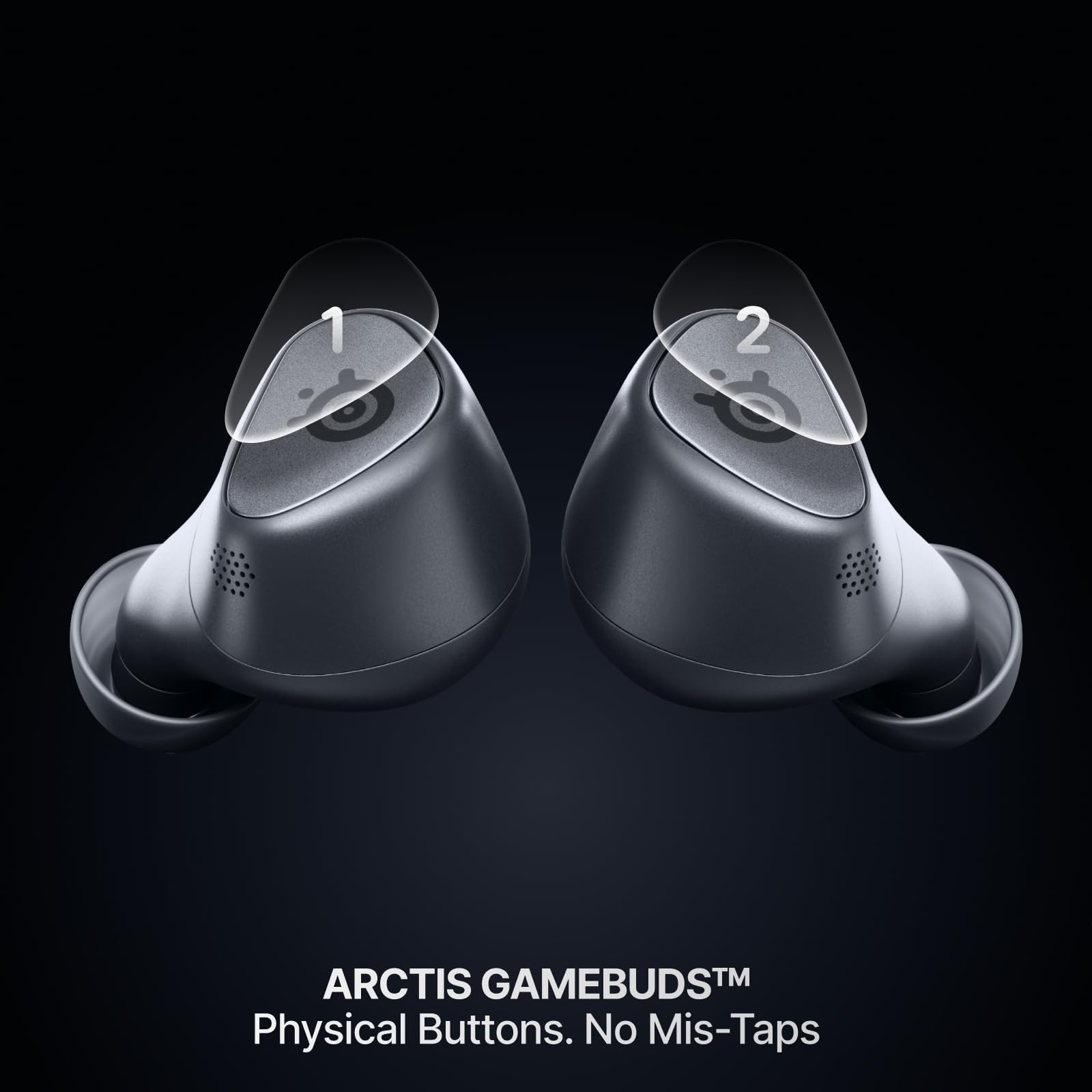 SteelSeries Arctis GameBuds auricolari gaming nero PlayStation ANC